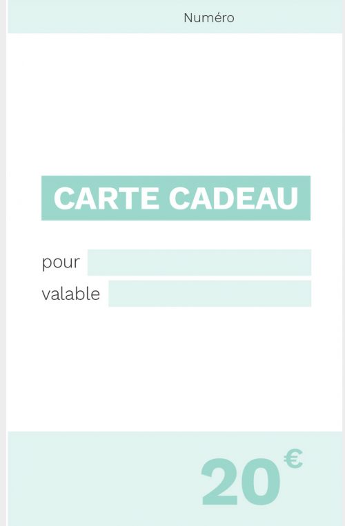 Cartes cadeau - CHABALA