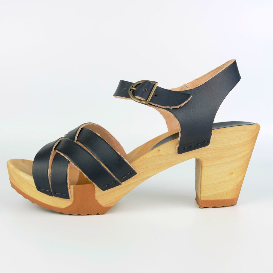 sandale semelle bois