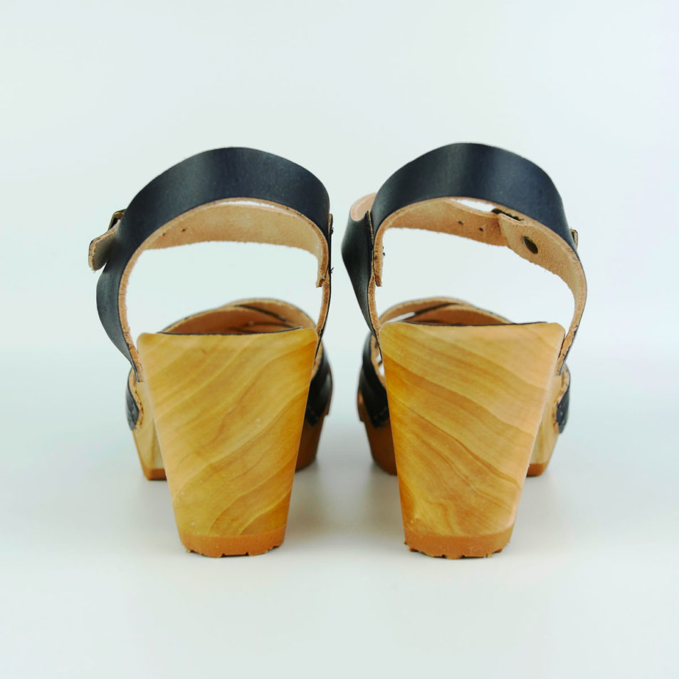 sandale semelle bois