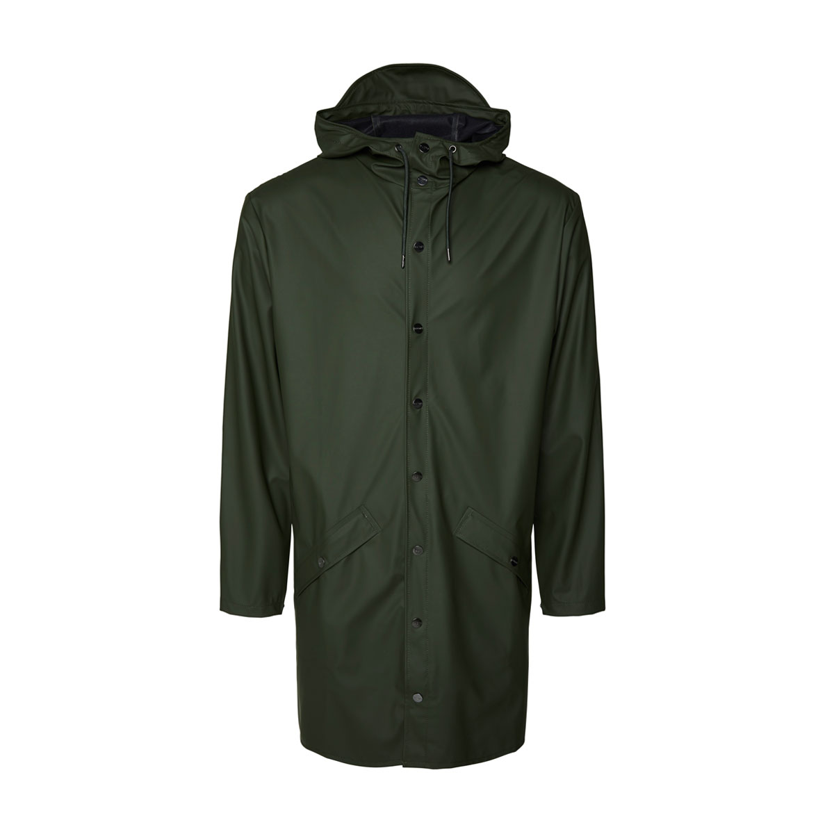 RAINS Ciré LONG JACKET green