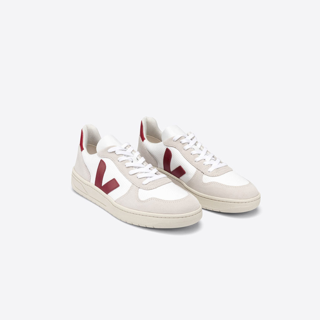 veja mesh white natural