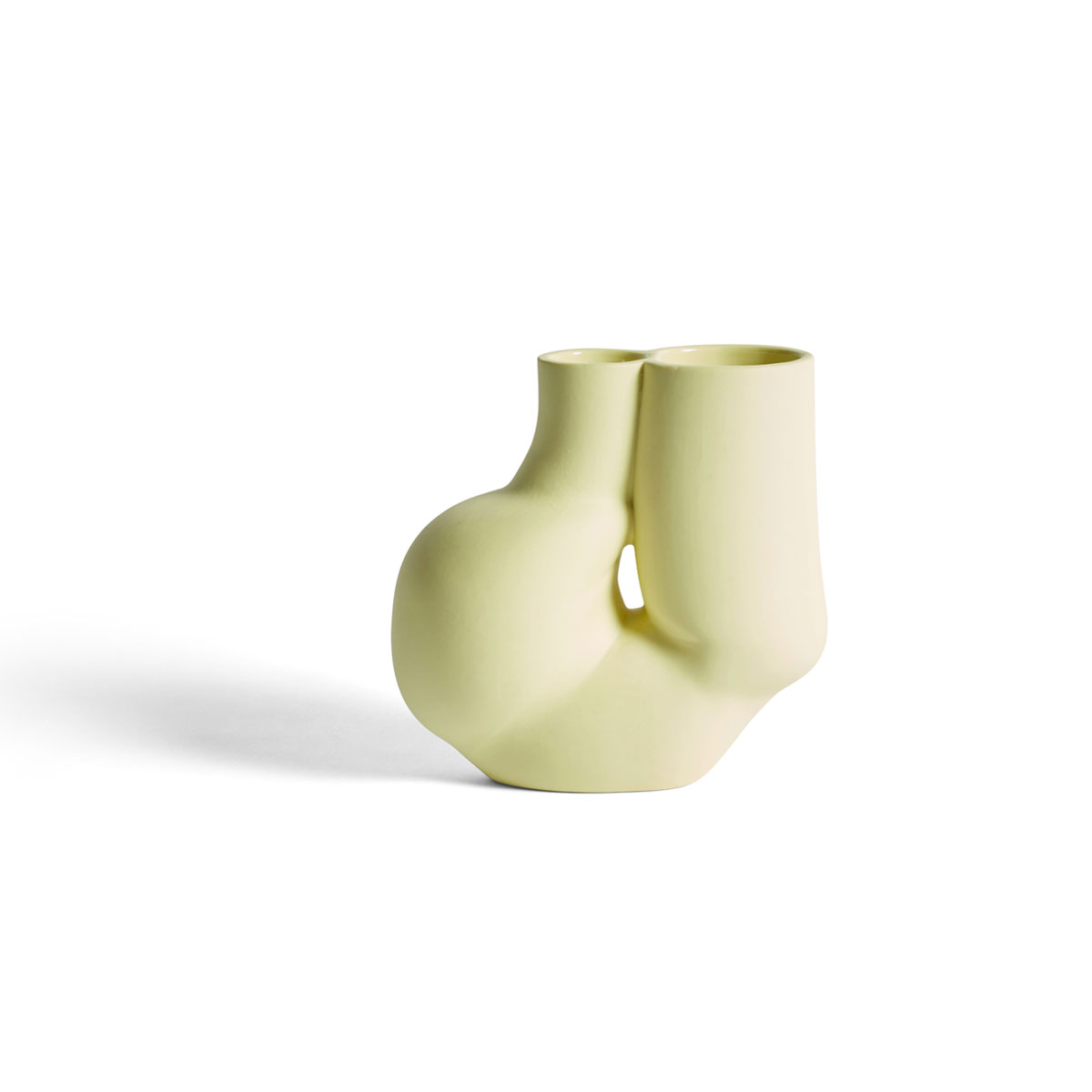 HAY W&S Vase CHUBBY Soft Yellow