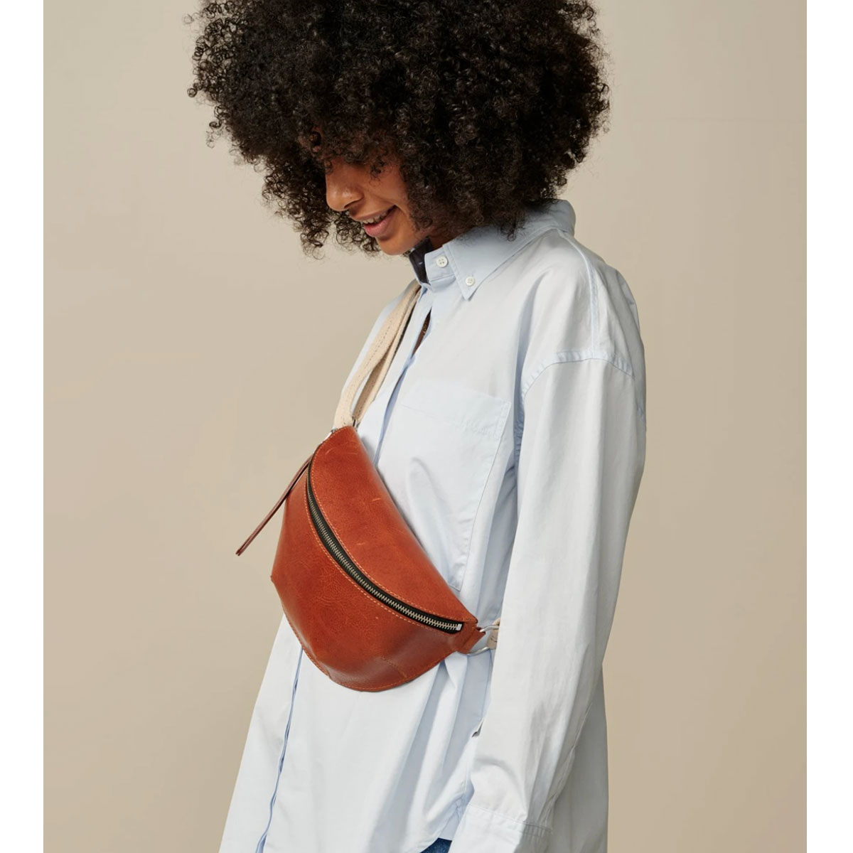 BELLEROSE Sac ROSIE Cognac