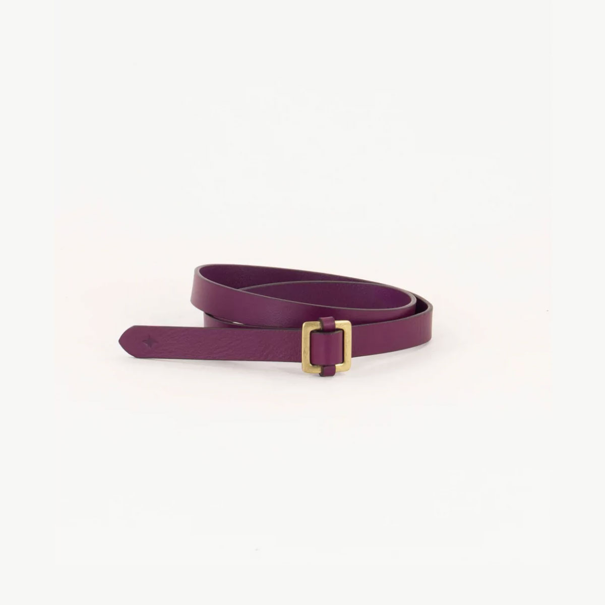 SESSUN Ceinture fine NUIA Plum