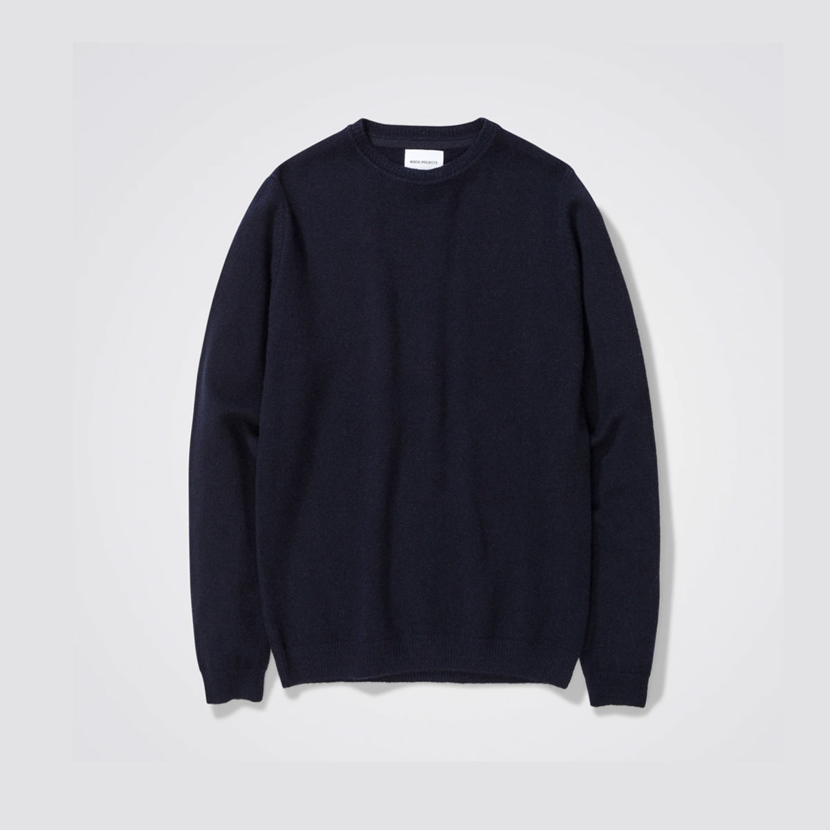NORSE PROJECTS Pull Dark Navy SIGFRED LAMBSWOOL