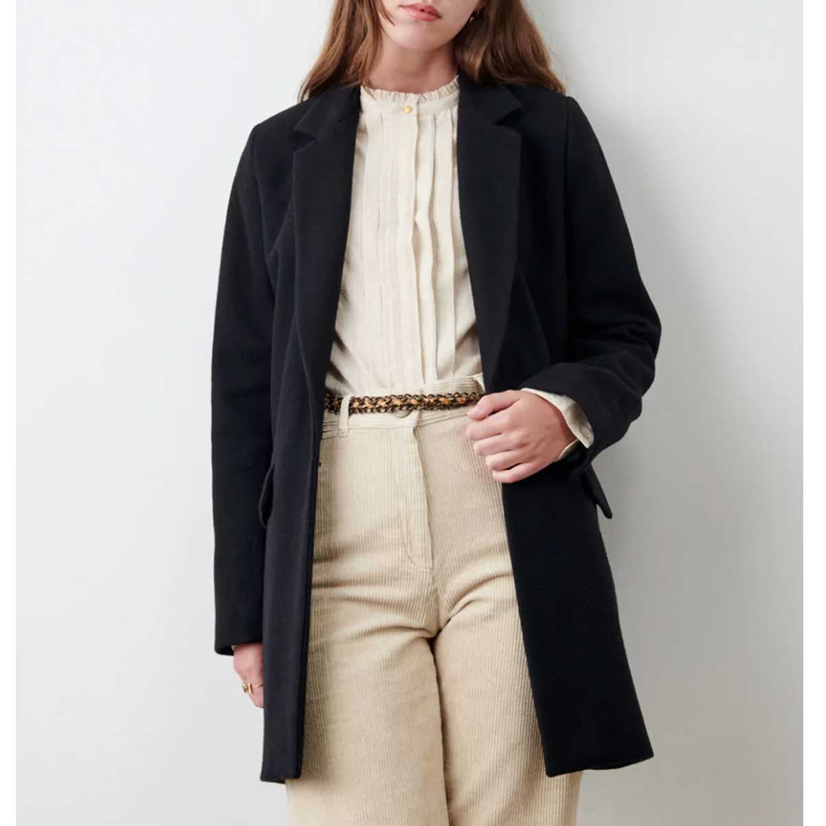 SESSUN Manteau NU DOL Black