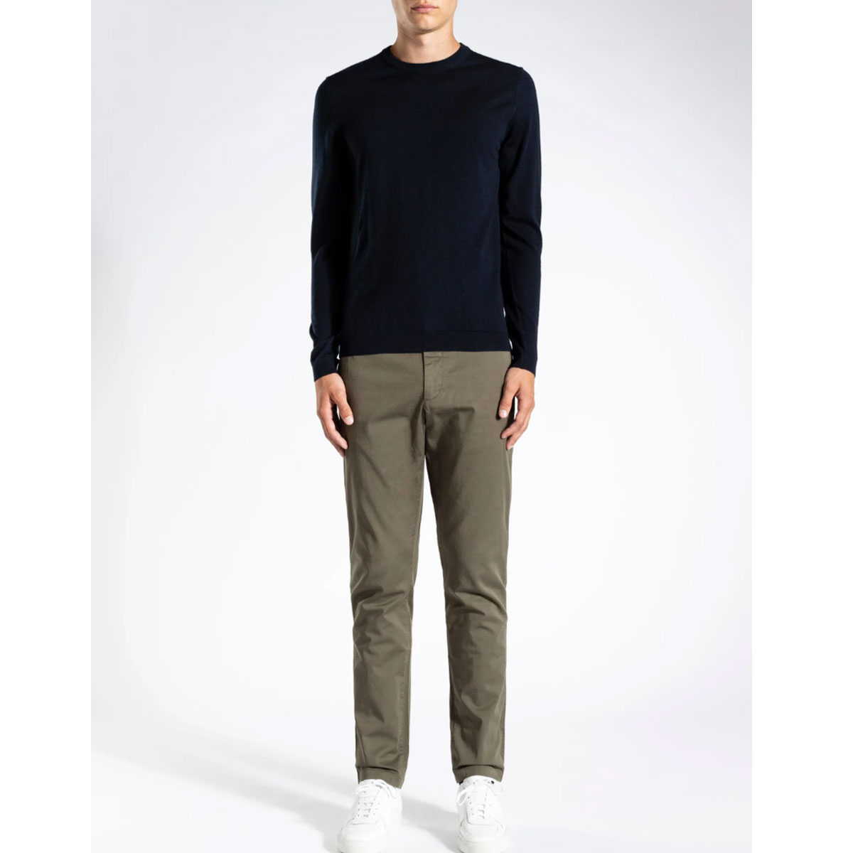NORSE PROJECTS Pantalon AROS light stretch Ivy green