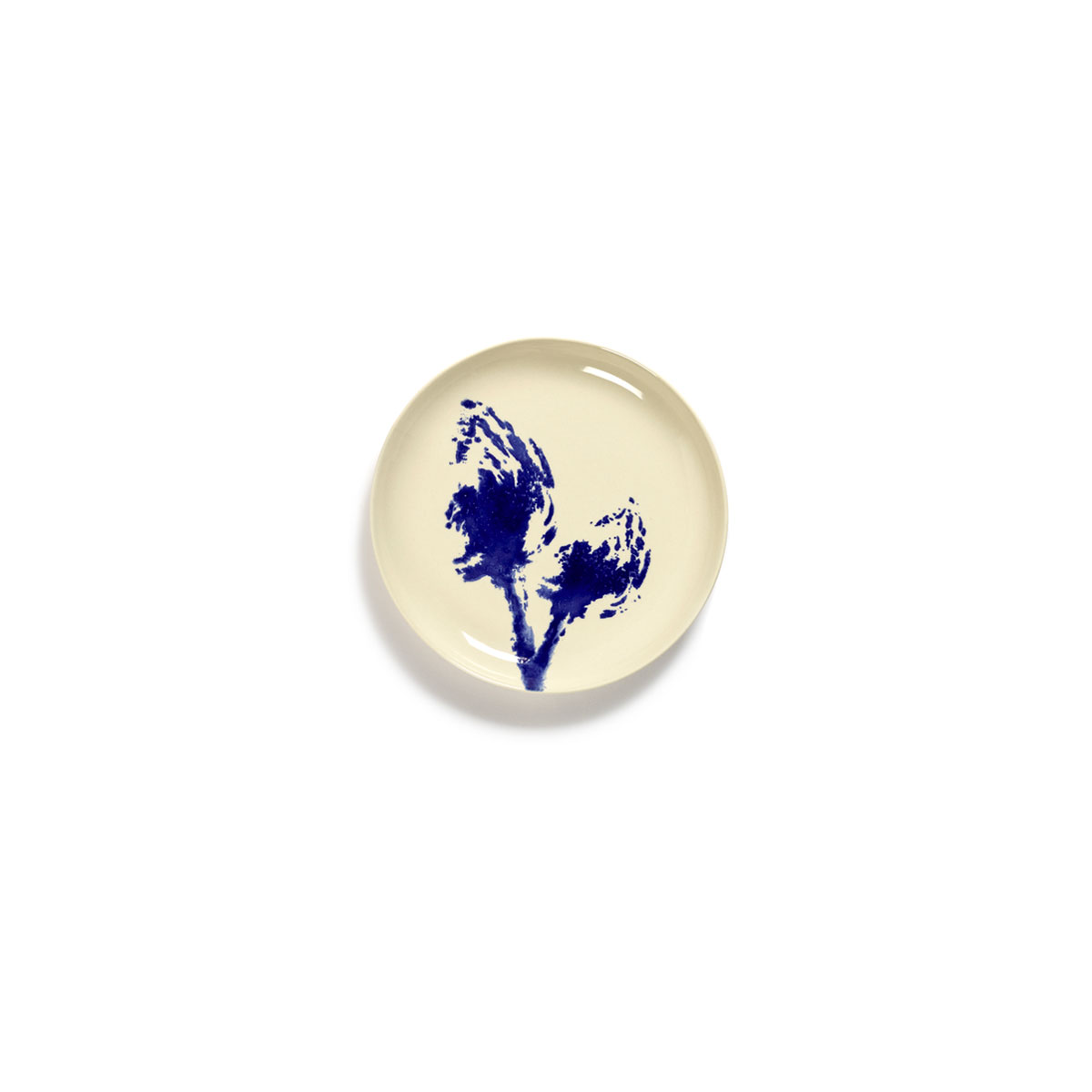 SERAX Petite assiette FEAST Ottolenghi set de 2 Blanc artichaut bleu