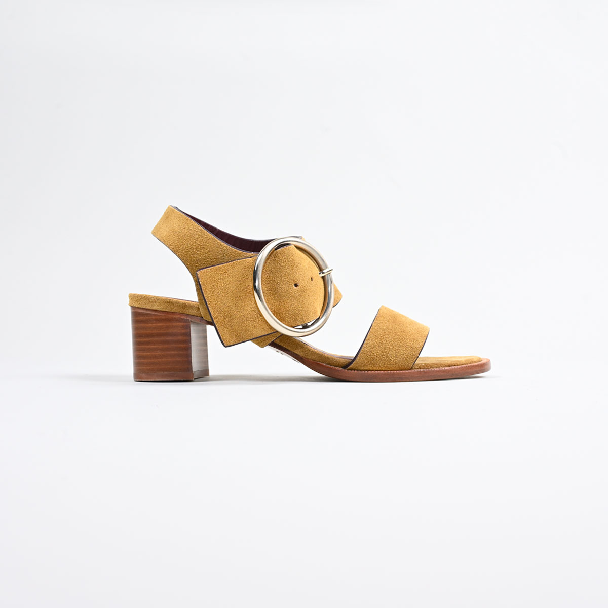 AVRIL GAU Sandales POUPYN Chamois