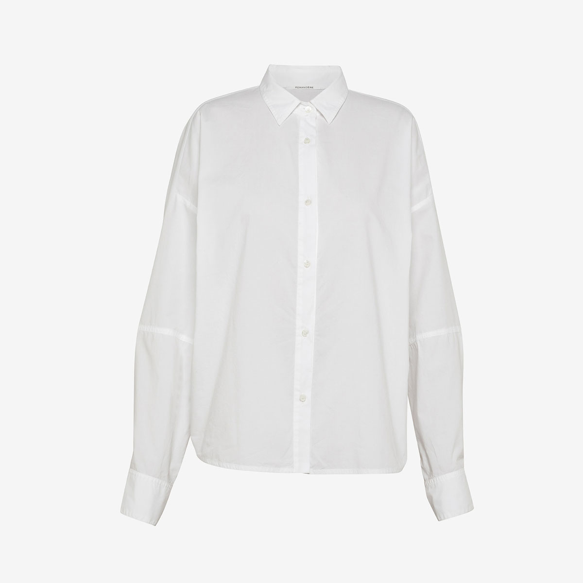 POMANDERE Chemise Popeline Blanche