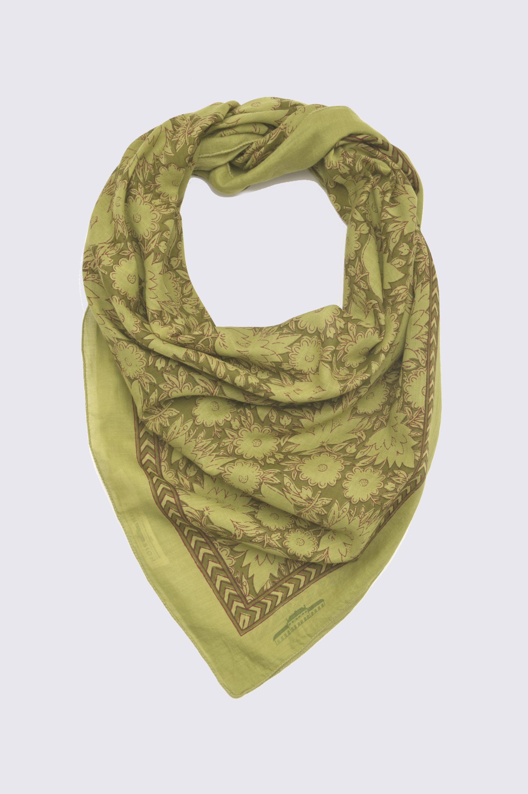 MOISMONT Foulard 61102 Forest green