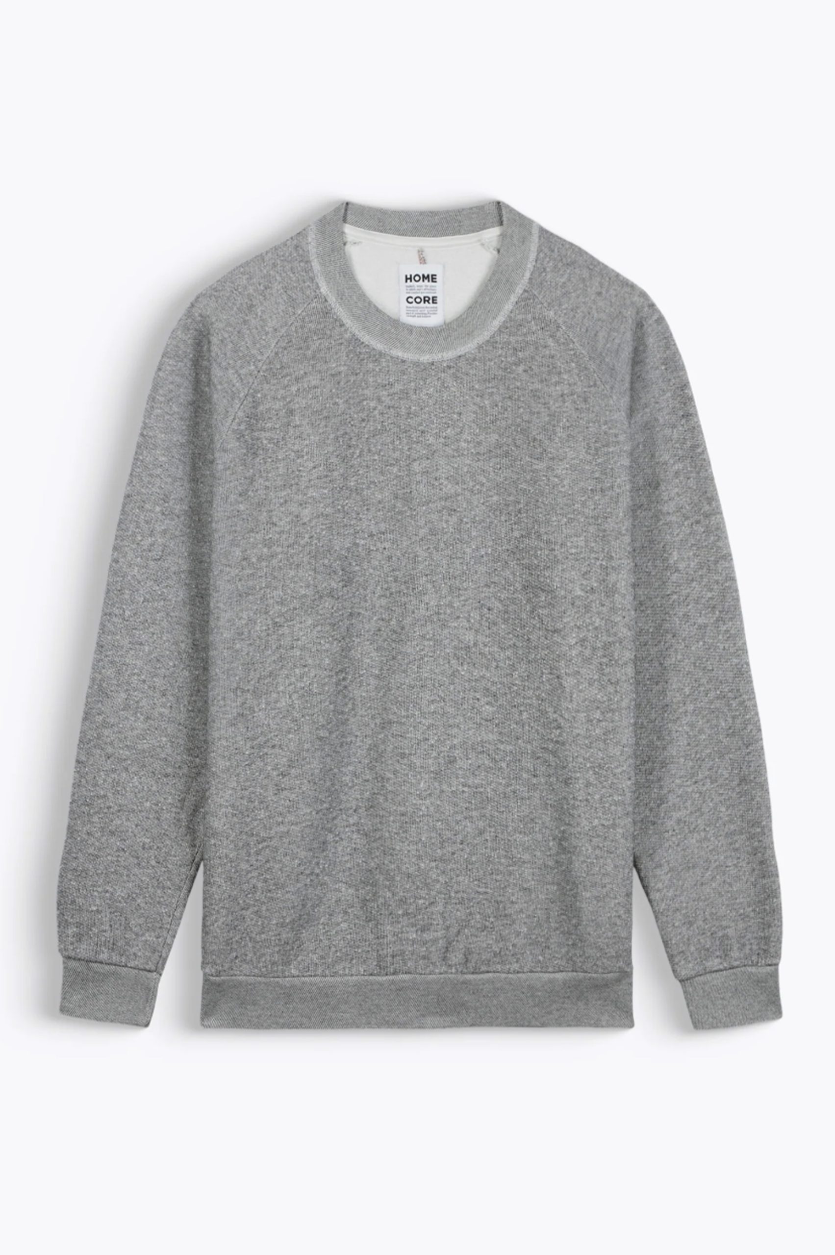 HOMECORE sweat TERRY Ash grey