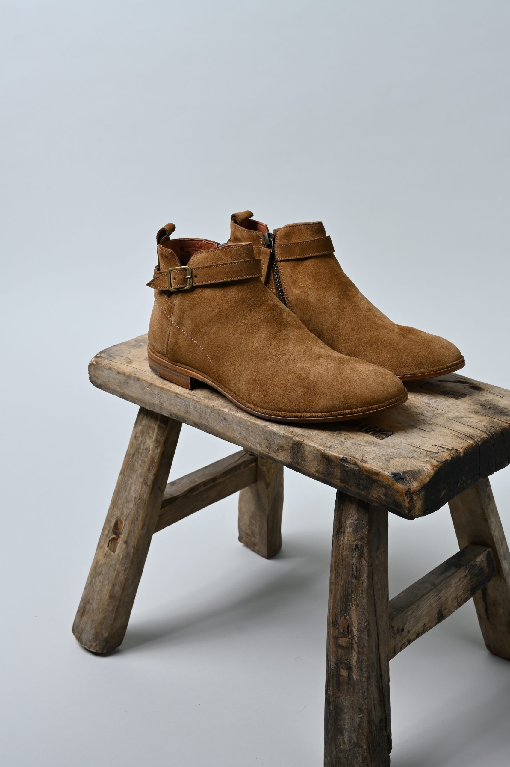 ELIA MAURIZI Boots daim Softy Sigaro