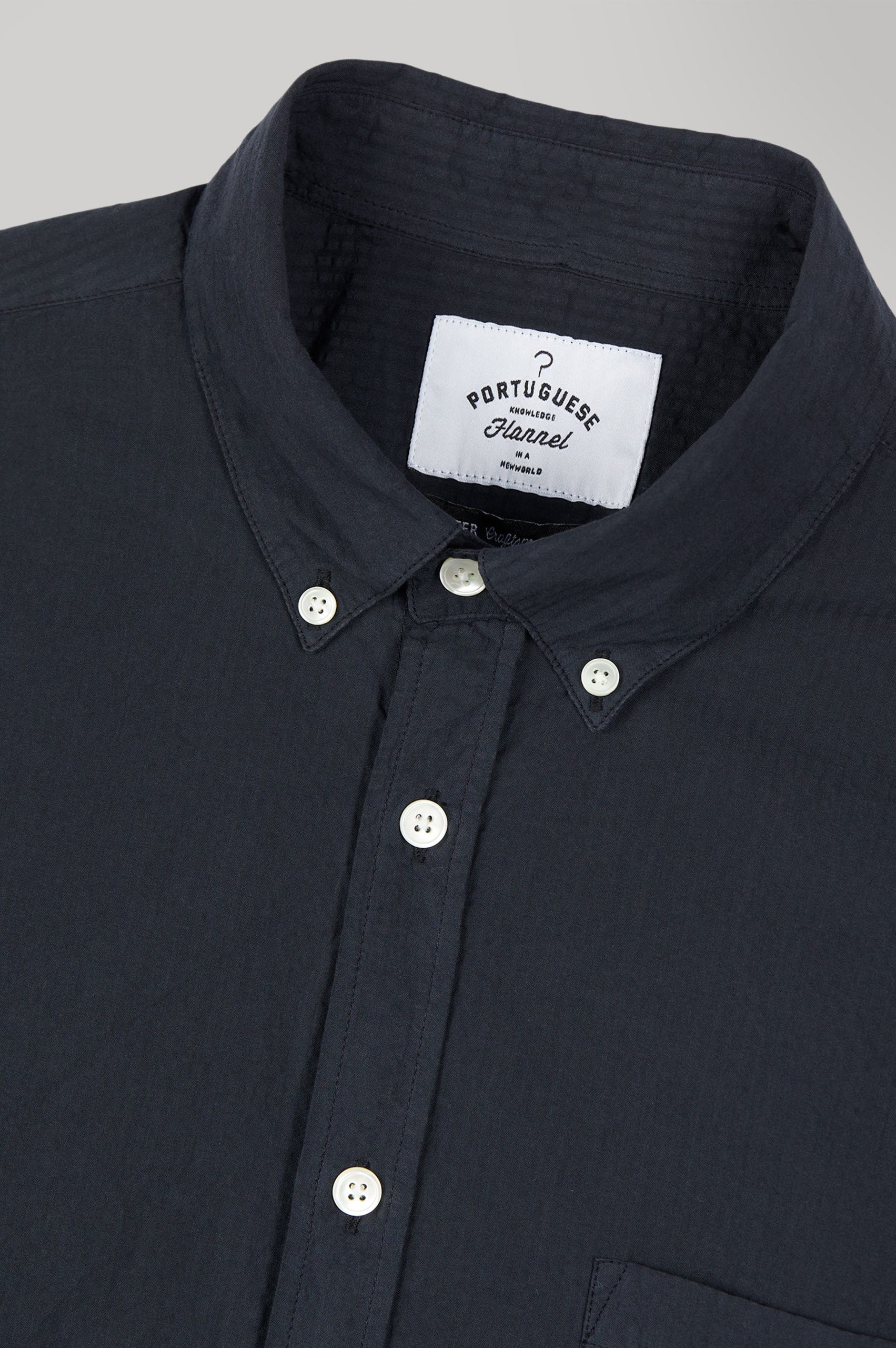 PORTUGUESE FLANNEL Chemise ALANTICO navy
