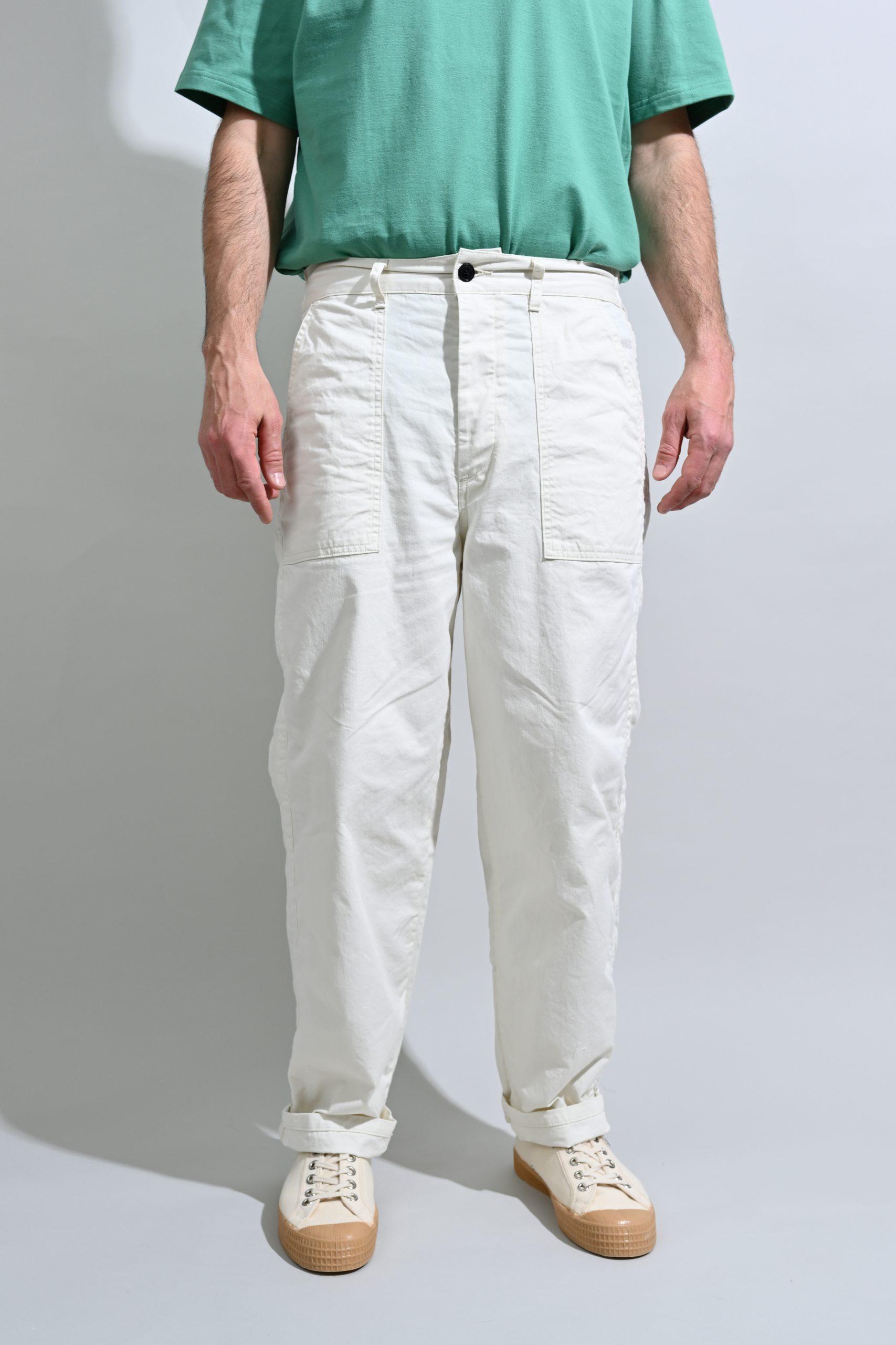 ORDINARY FIT THOMAS Pant White