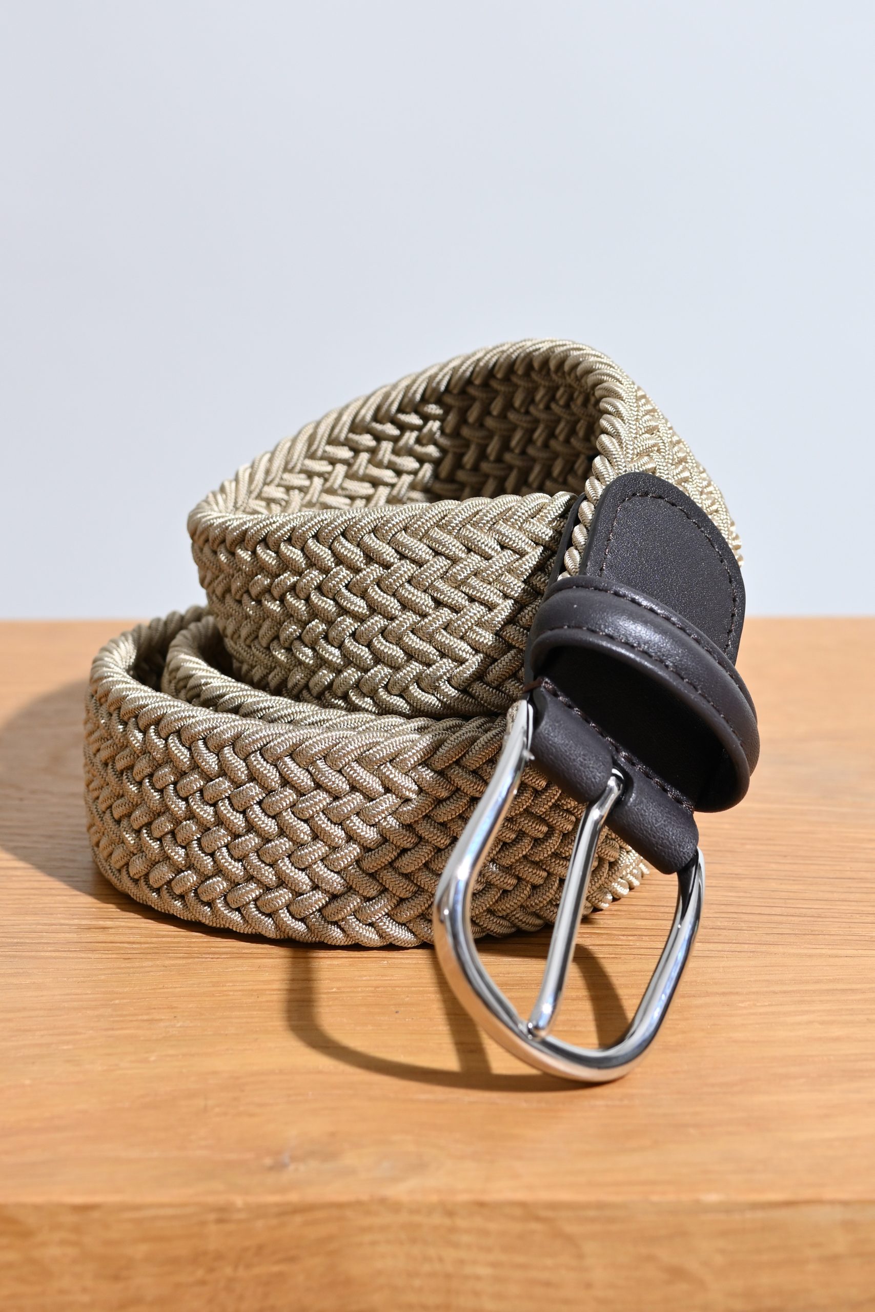 ANDERSON'S Ceinture tressée Beige