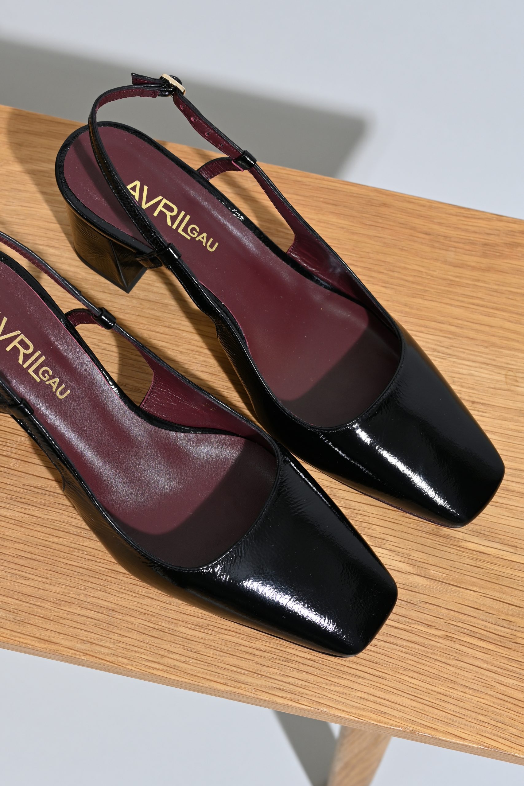 AVRIL GAU Escarpins NING Vernis noir