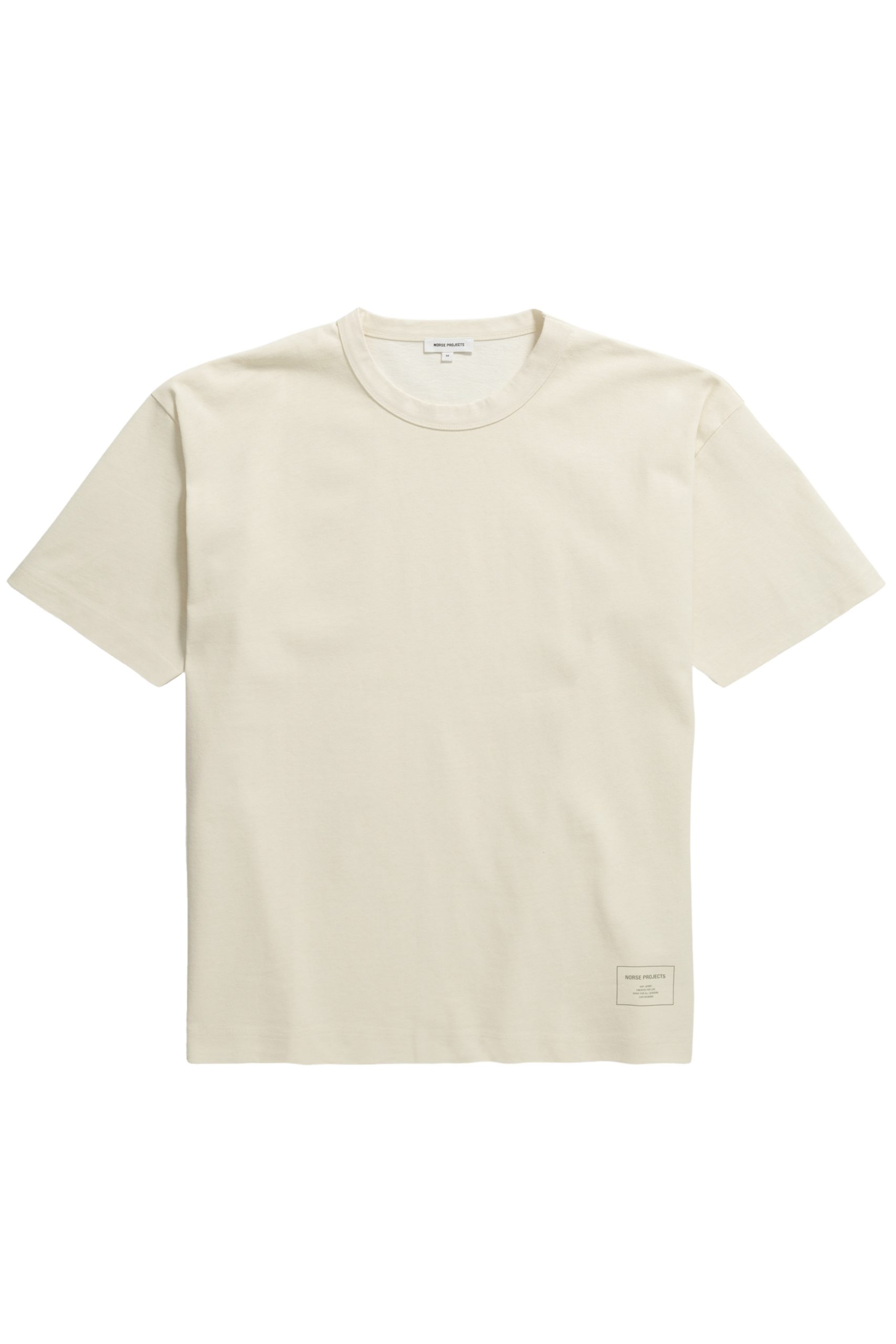 NORSE PROJECTS SIMON Loose printed tee shirt White