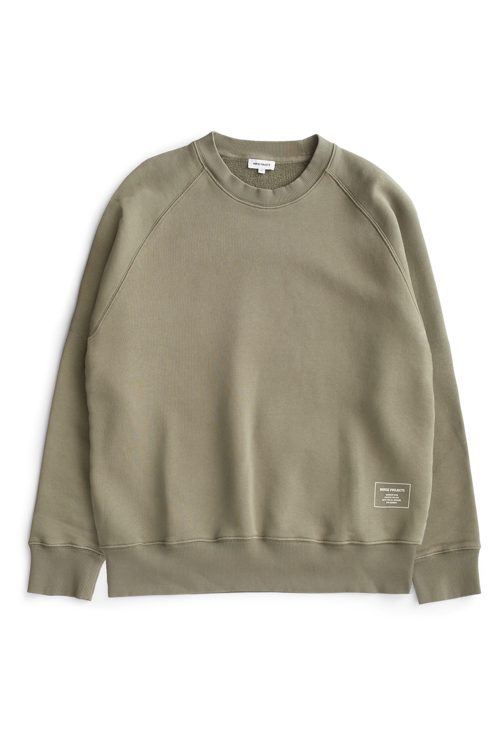 NORSE PROJECTS MARTEEN relaxed raglan oraganic sweatshirt