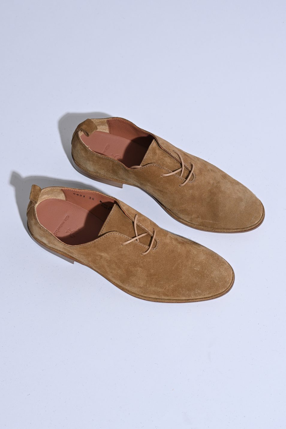 Derbies Paraboot Veley En Daim Marron Pointure 40 - Occasion Très Bon état Pour Femme