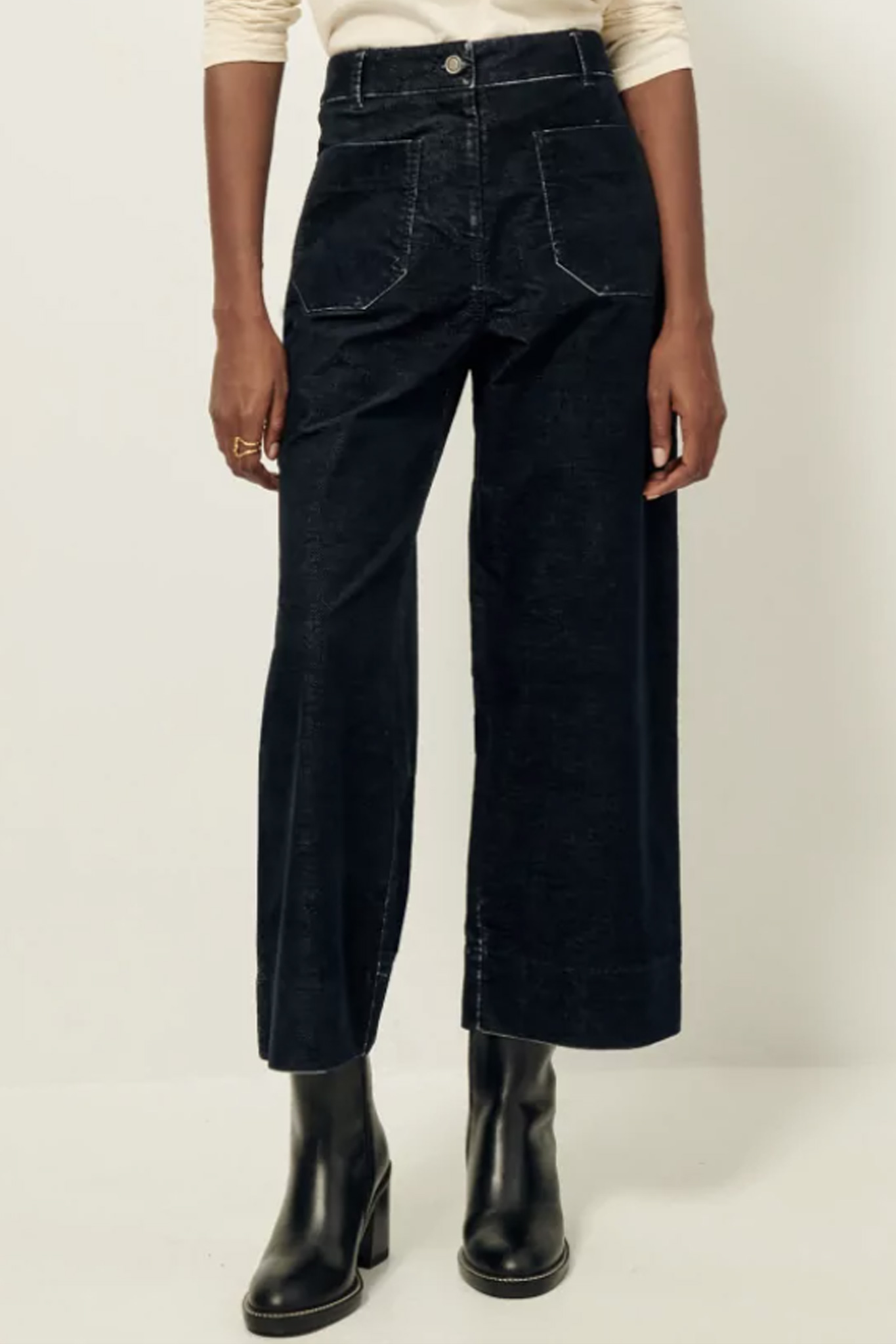 SESSUN Pantalon HUDVELVET Navy