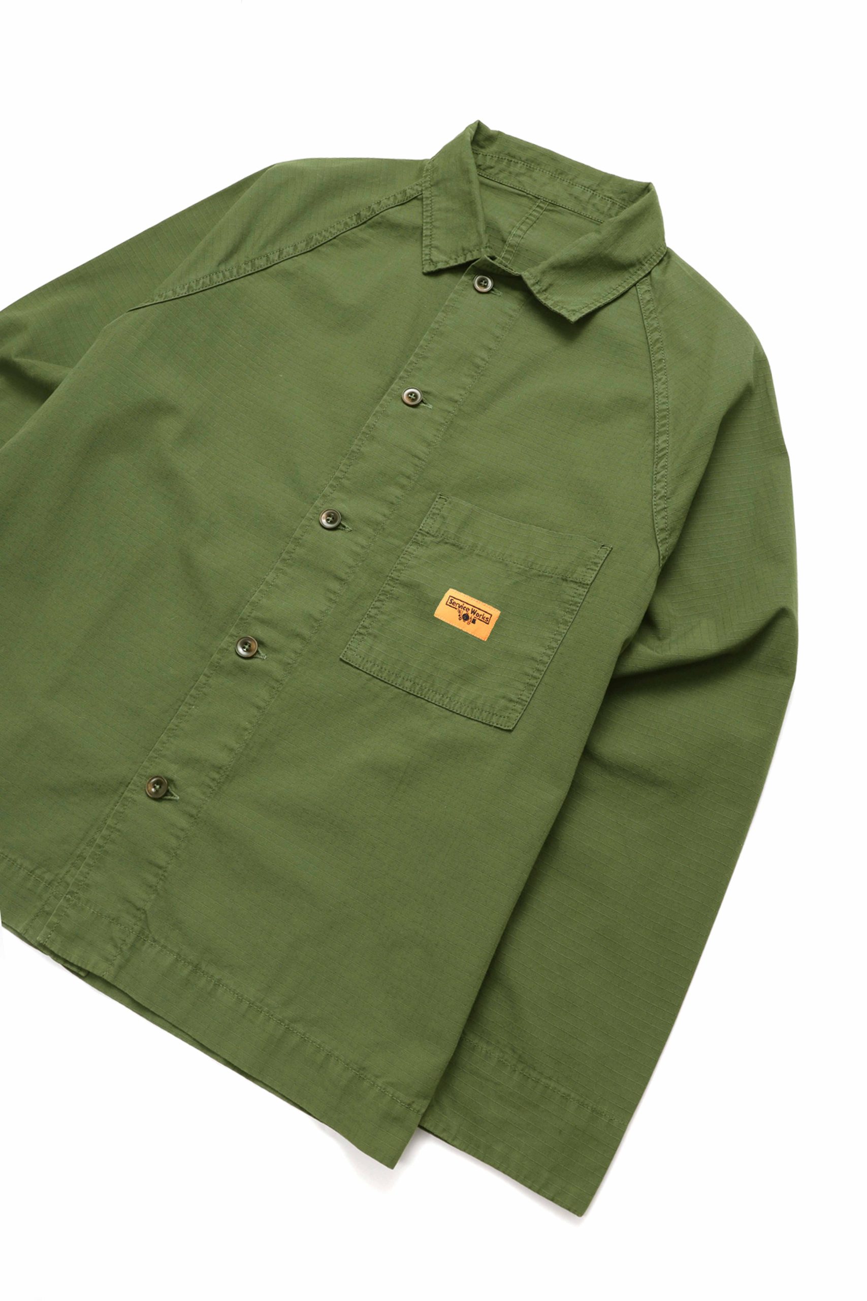 SERVICE WORKS FOH Jacket Ripstop Pesto