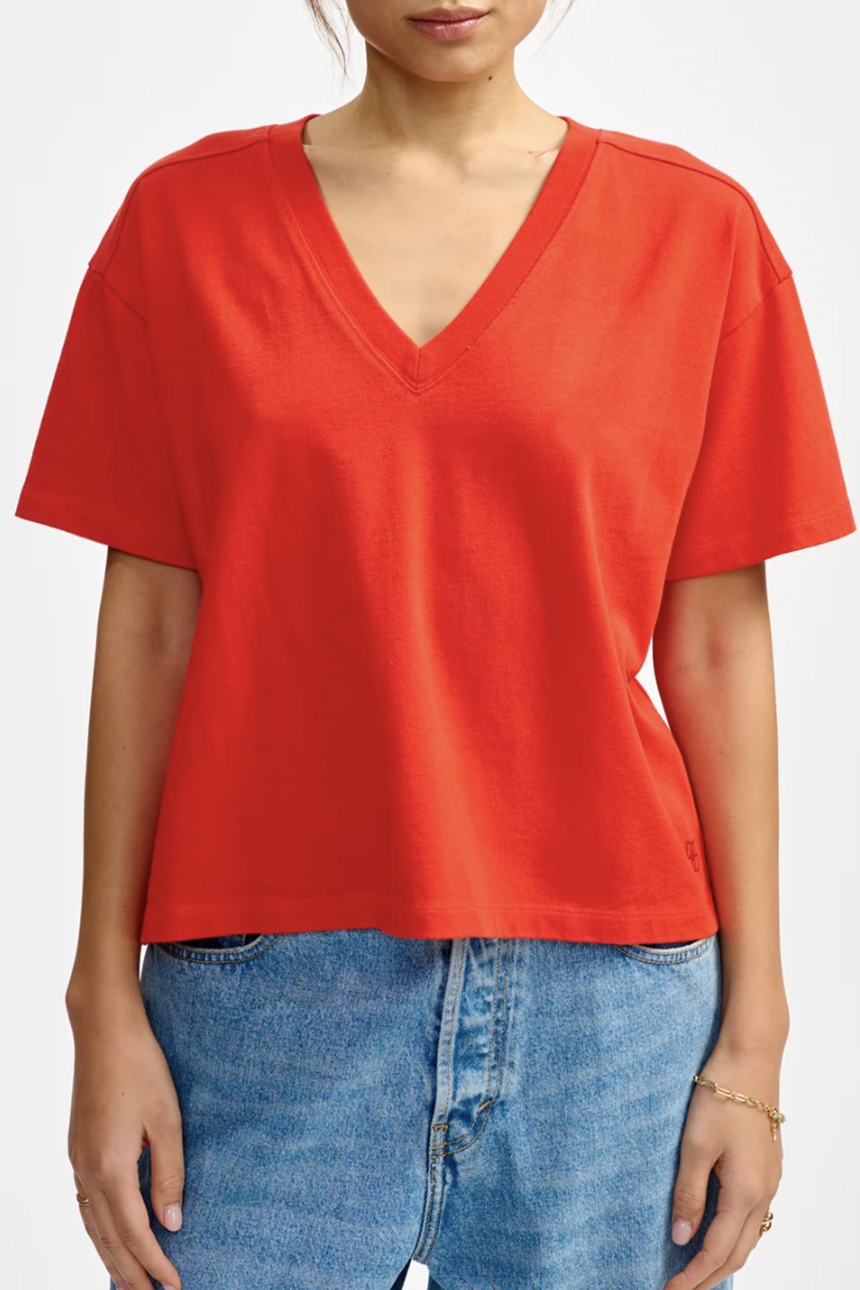 BELLEROSE Tee STORMI Red Massaï