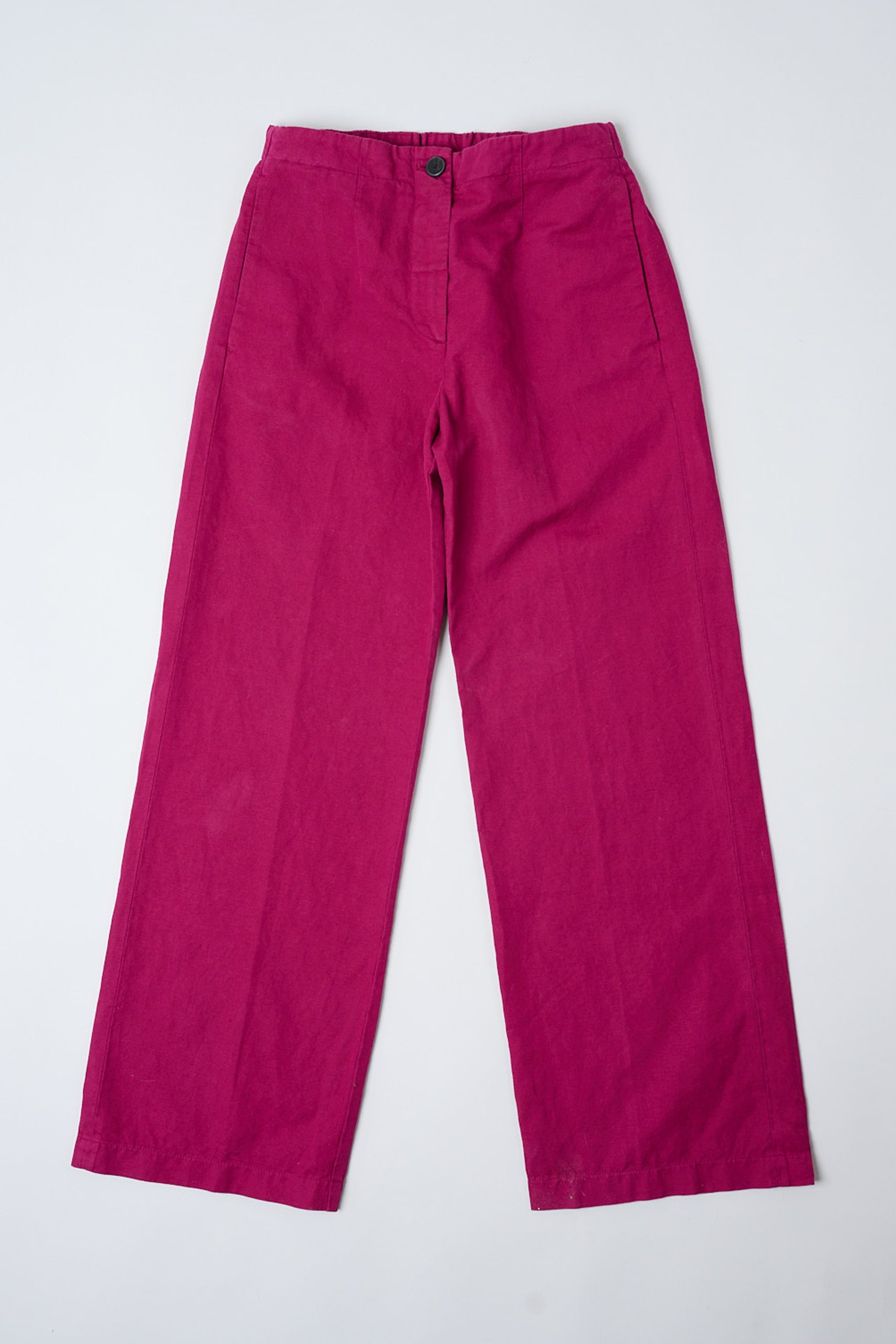 POMANDERE Pantalon à jambes larges Raspberry
