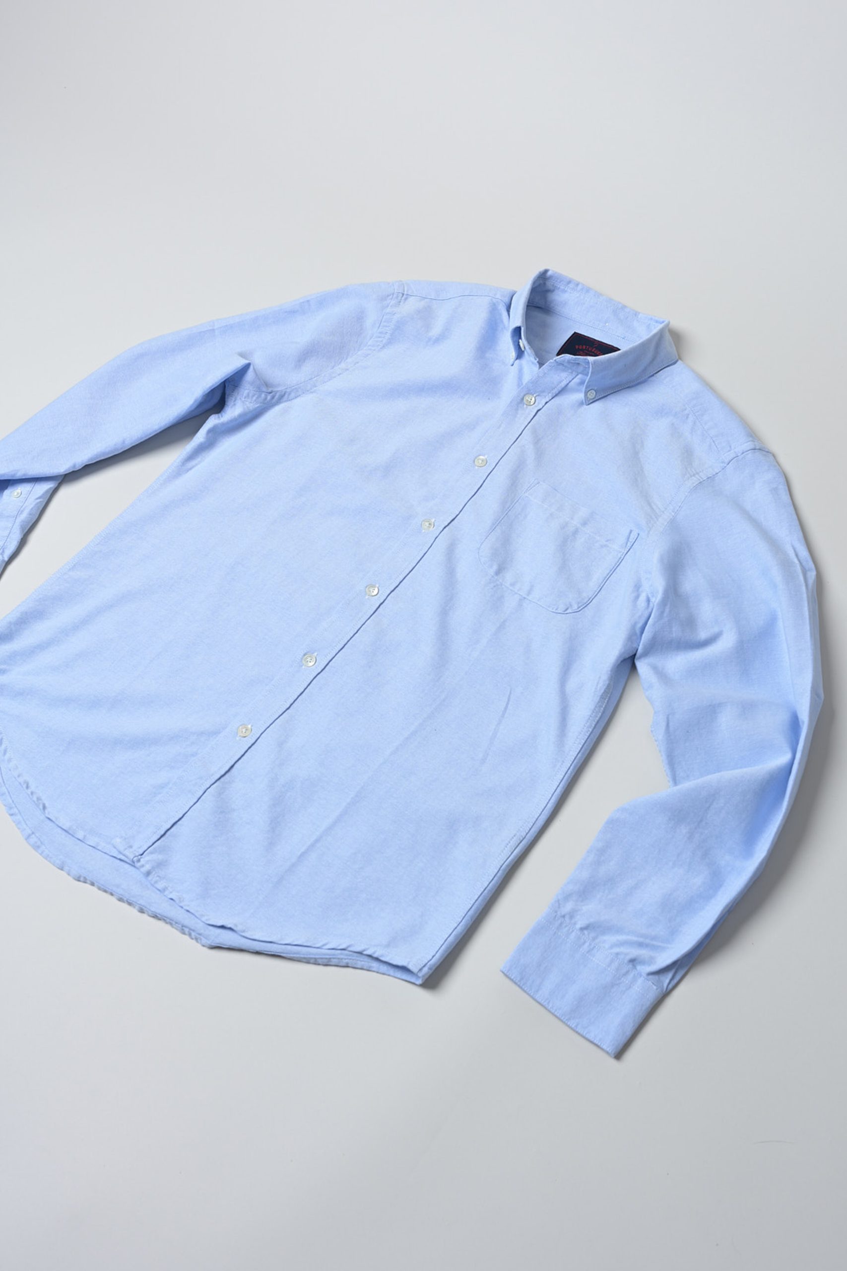 PORTUGUESE FLANNEL BELAVISTA oxford Sky shirt