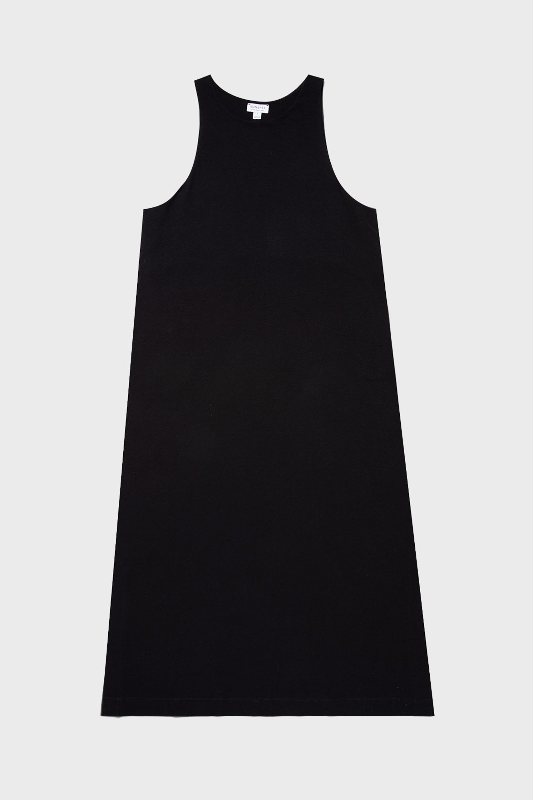 SUNSPEL JERSEY MIDI Dress Black