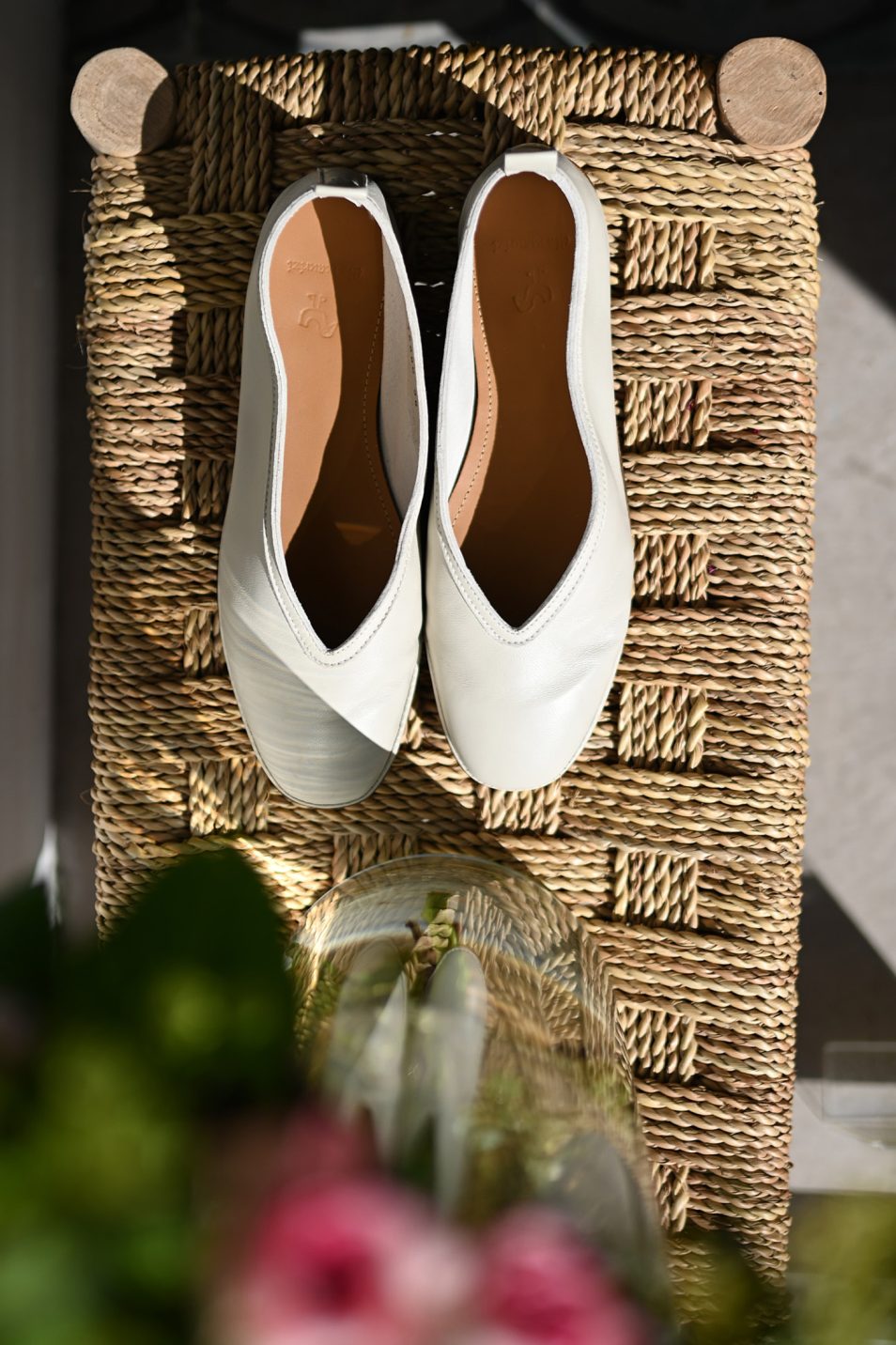 ELIA MAURIZI Ballerines PARRY off white 16290 Baron Roccia ...