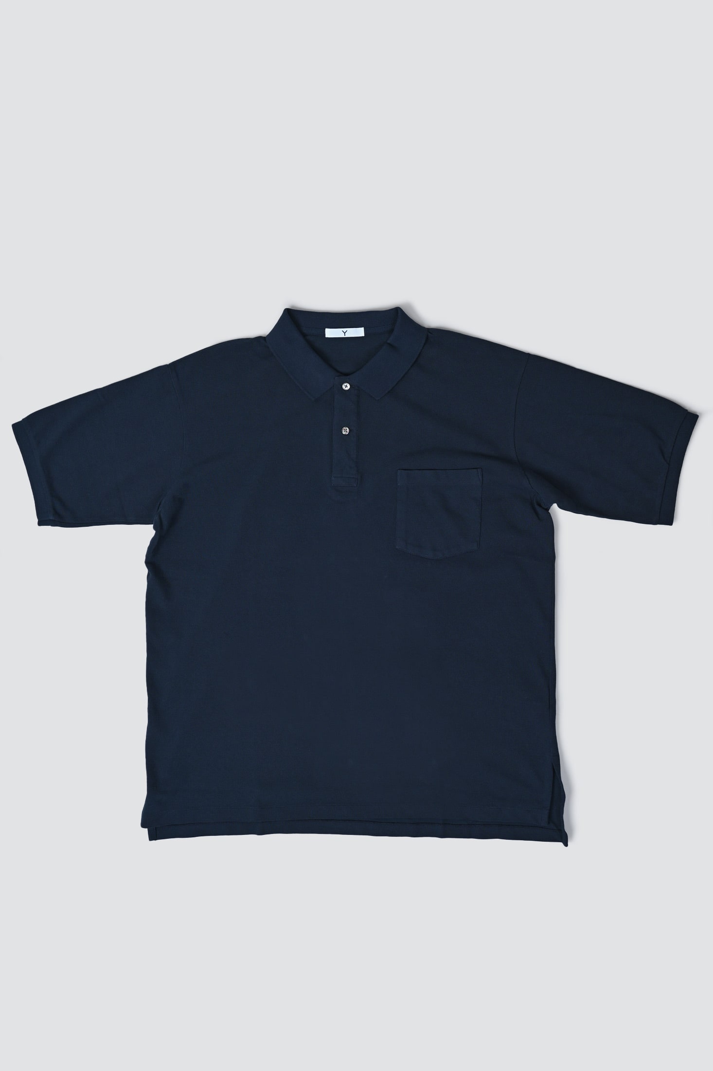Y Organic Cotton KANOKO Polo Navy