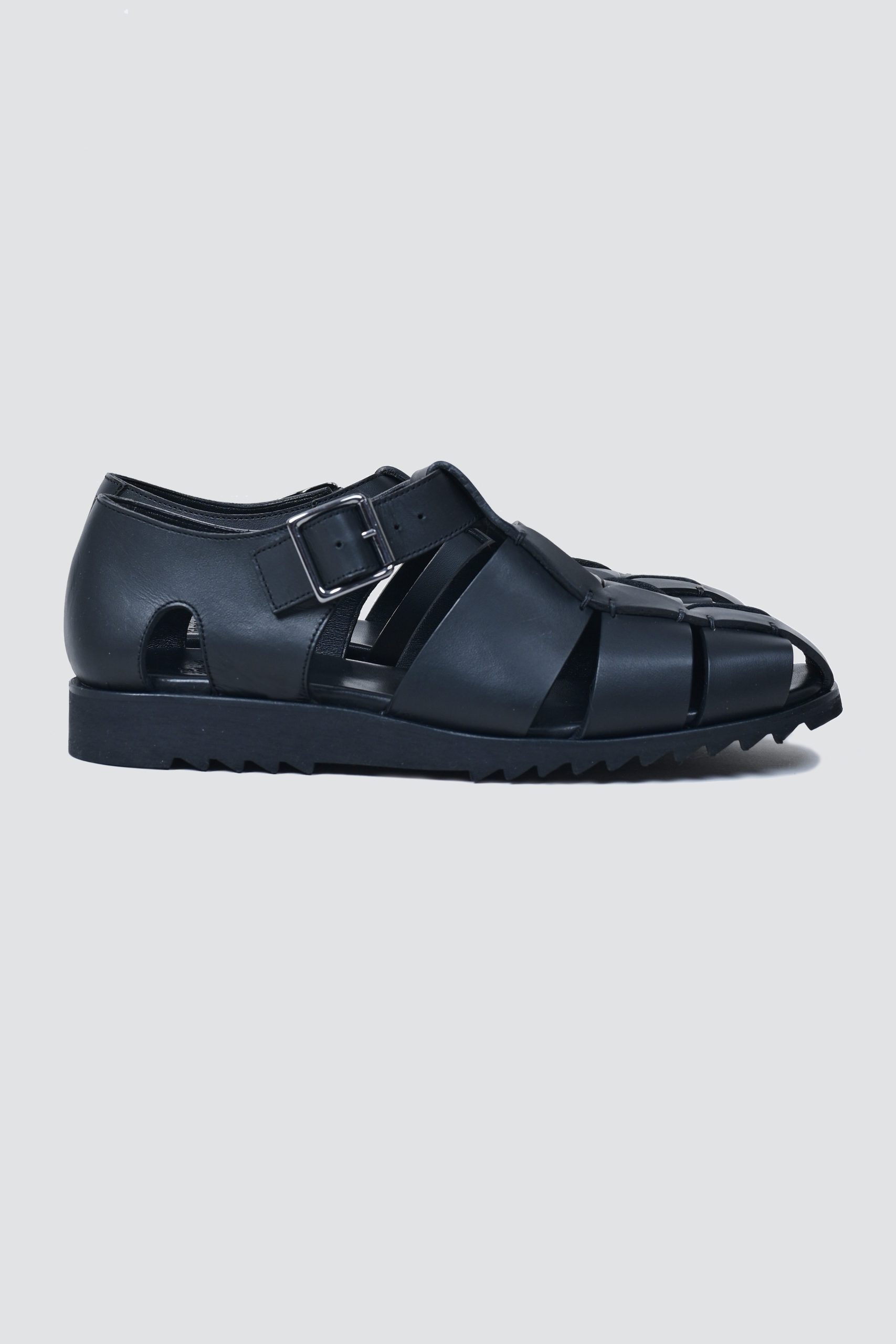 PARABOOTS Sandales PACIFIC/ Sport lisse noire