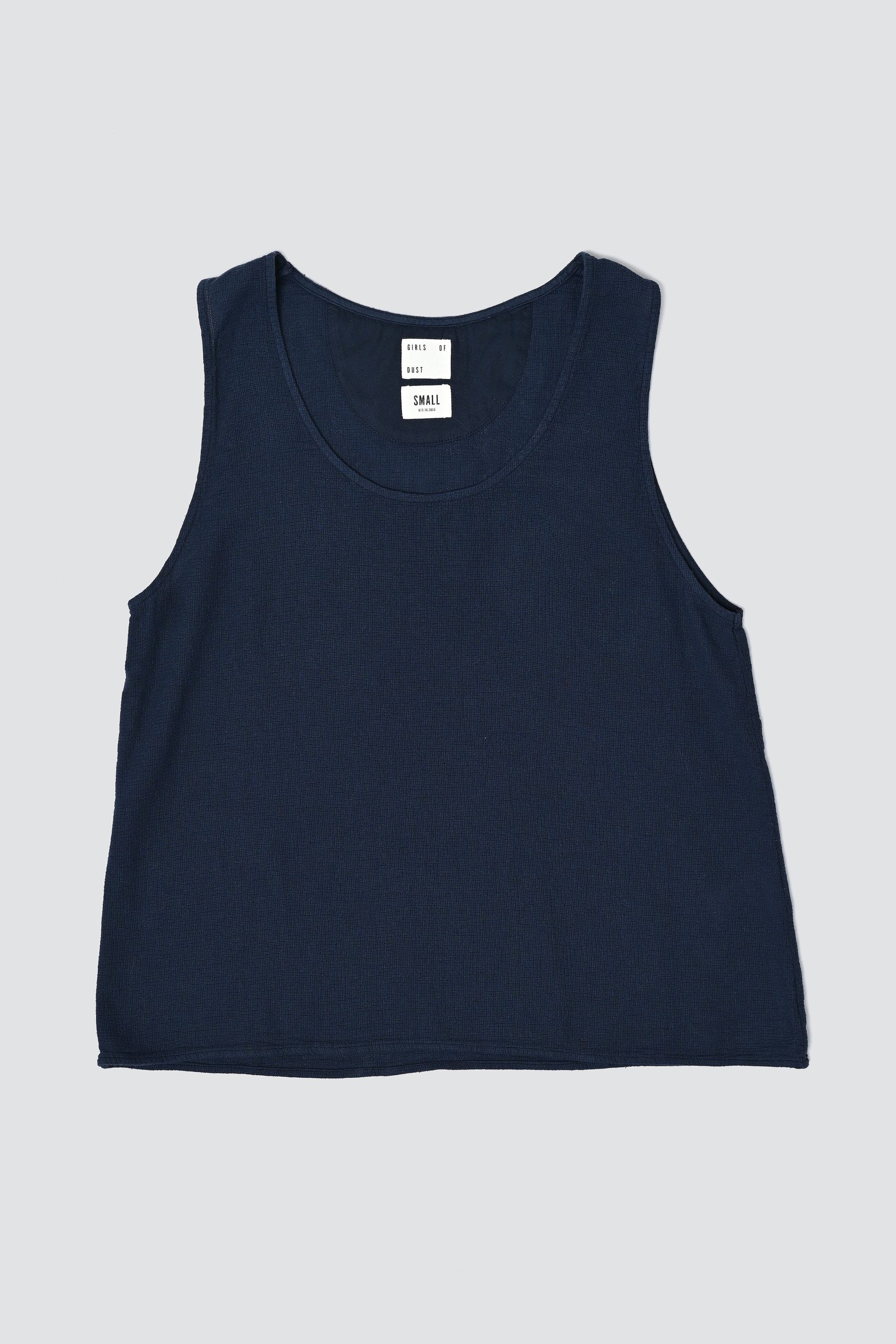 GIRLS OF DUST Tank top GAZEBO cotton navy