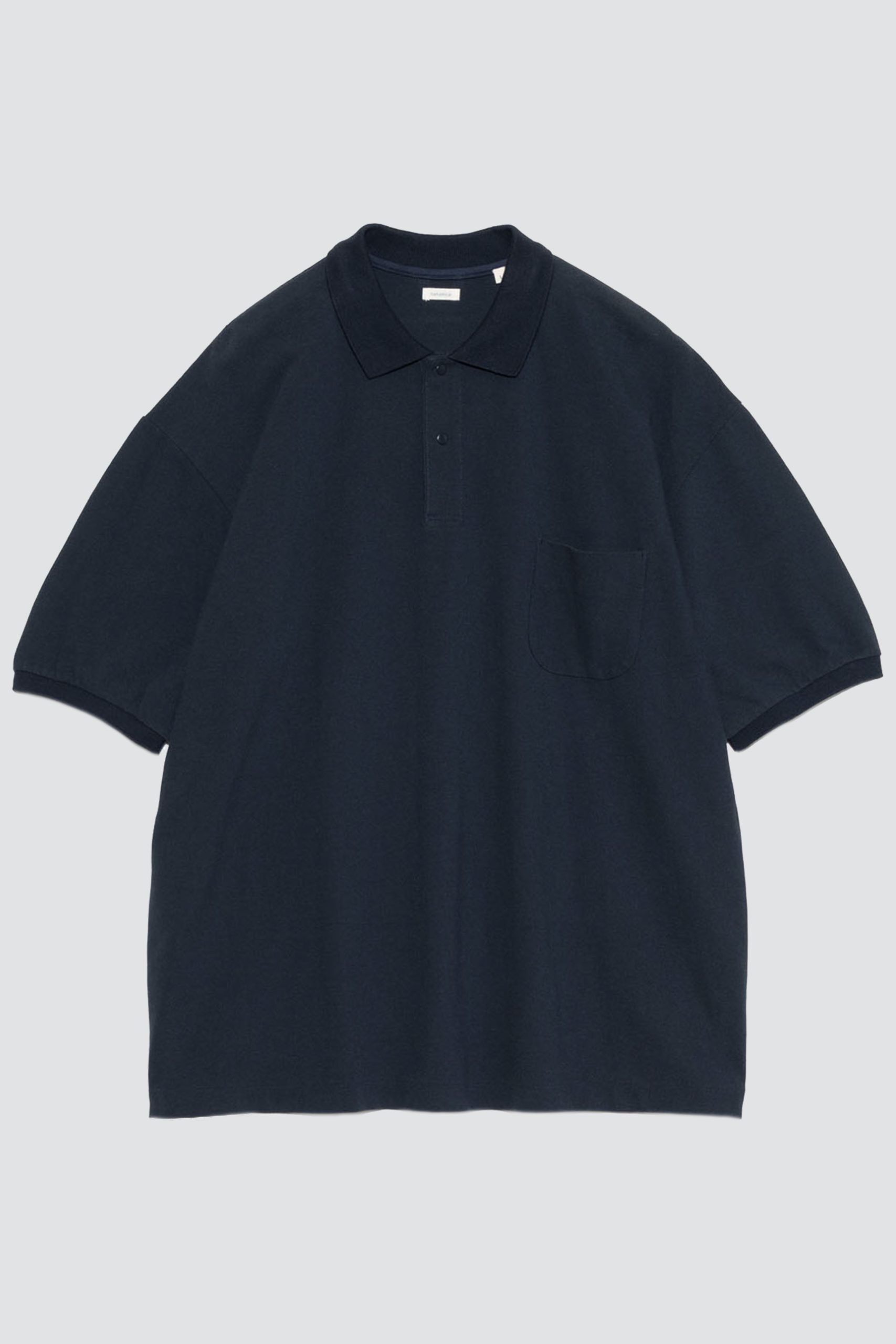 NANAMICA S/S Polo Shirt Navy