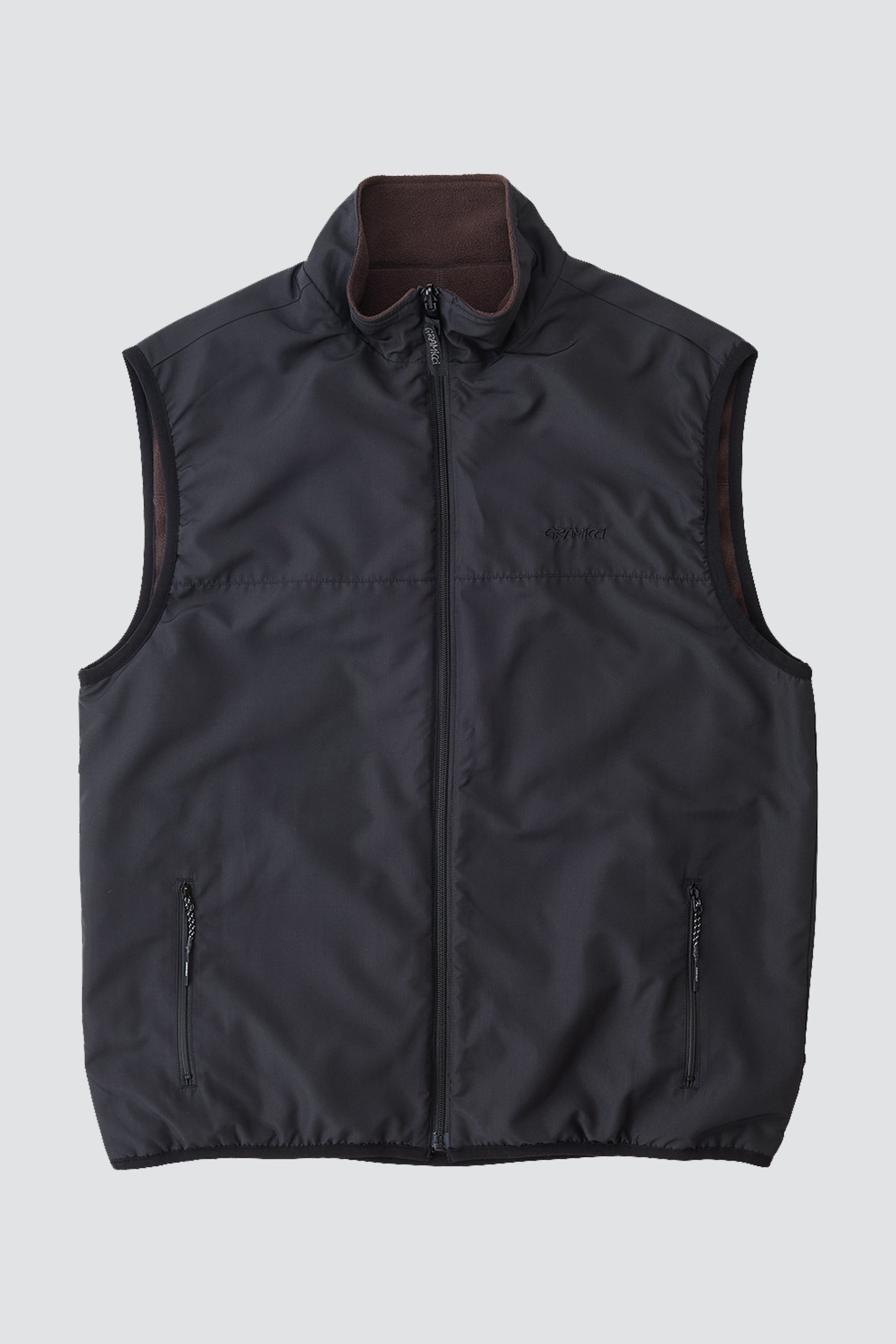 GRAMICCI Thermal Fleece Reversible Vest Tobacco