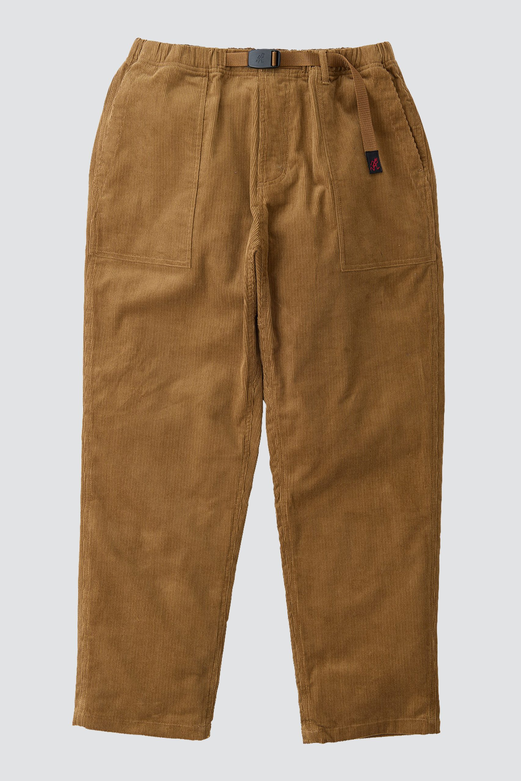 GRAMICCI Pant Cotton Corduroy Loose Tapered Ridge Camel
