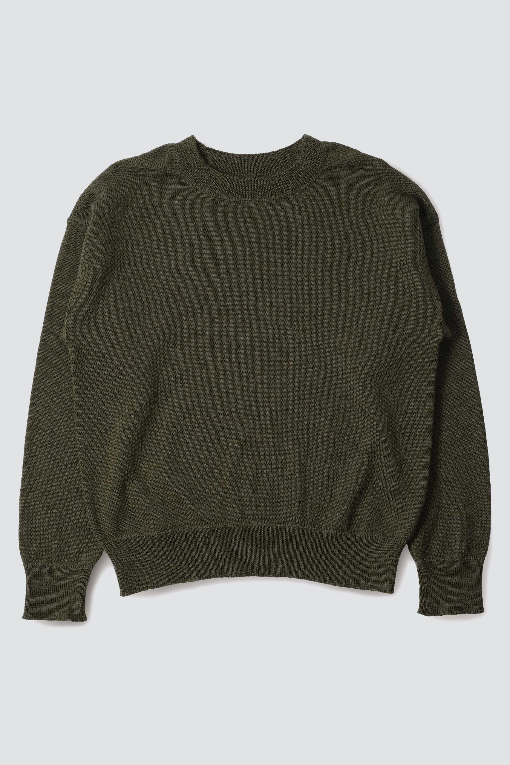 MHL Flatock Guernsey Utility Wool Dark Green