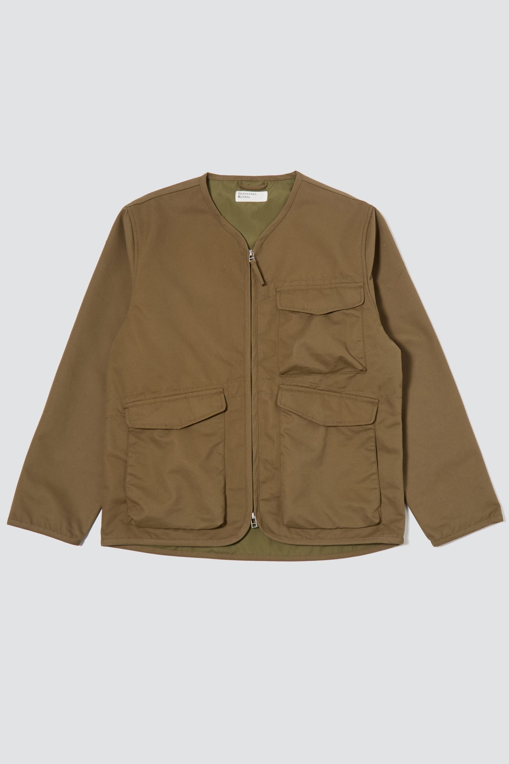 UNIVERSAL WORKS Parachute liner Jacket Khaki