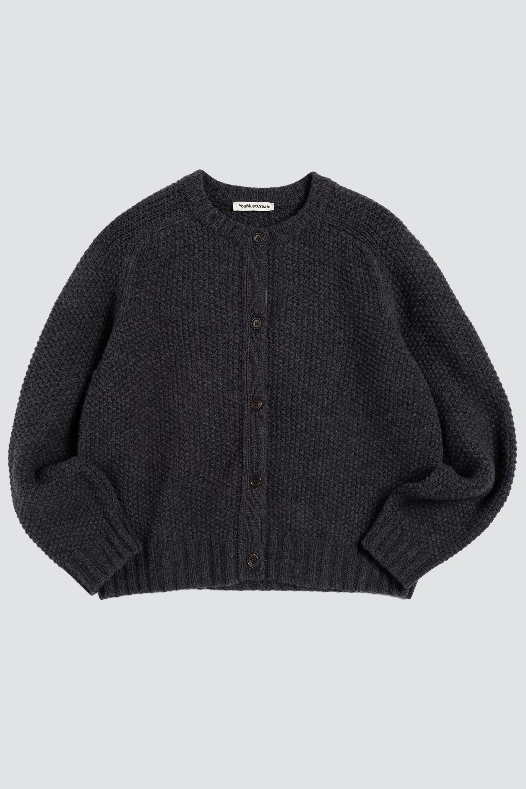 YMC ATOMIC Charcoal Cardigan