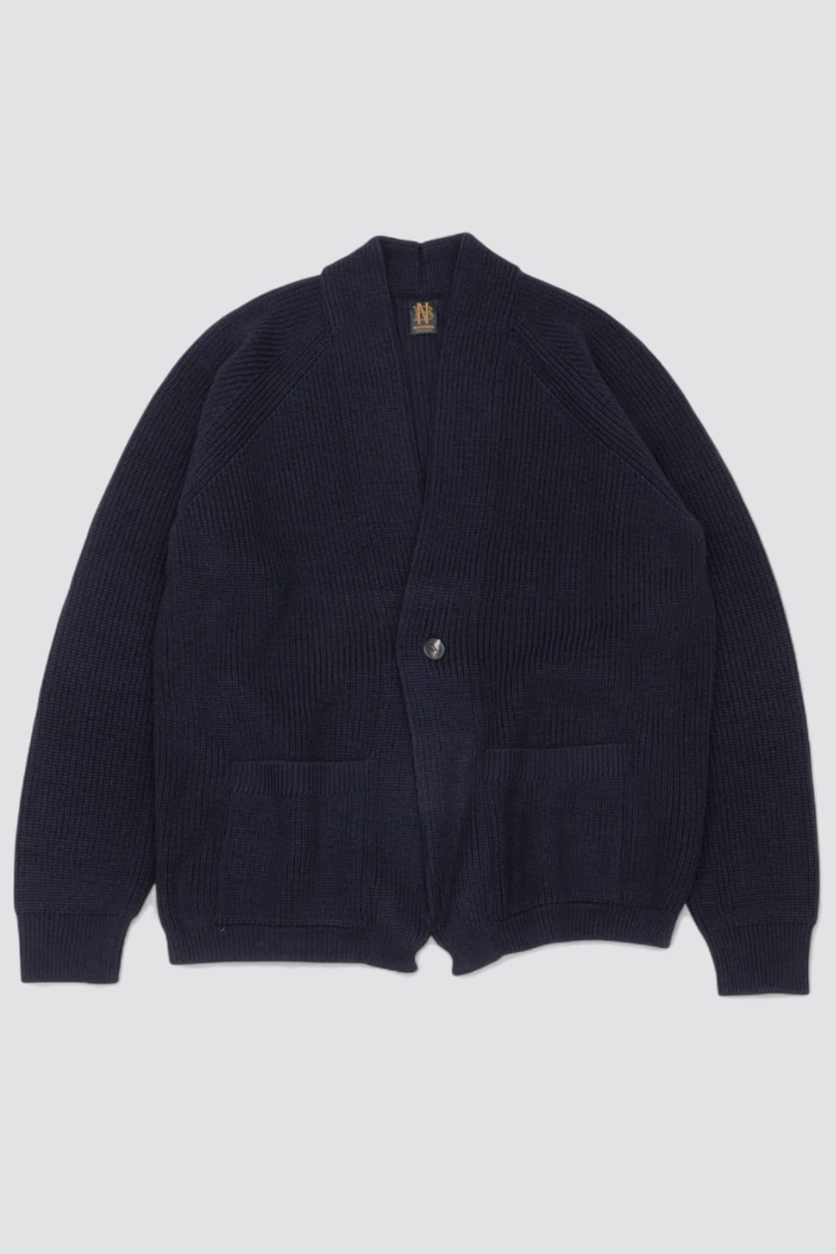 BATONER WASO 1 Button Cardigan Navy