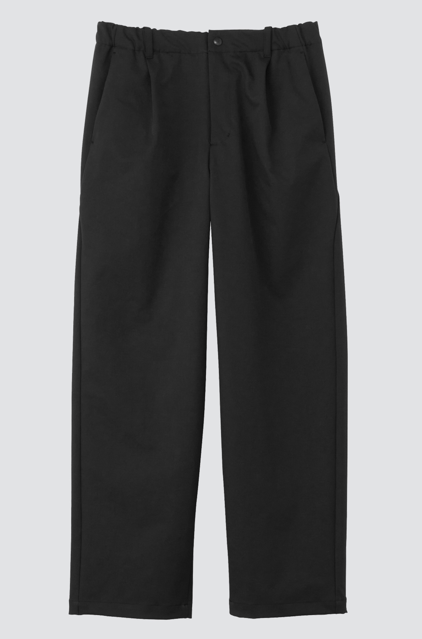 GOLDWIN One Tuck Stick Stretch Pants Black