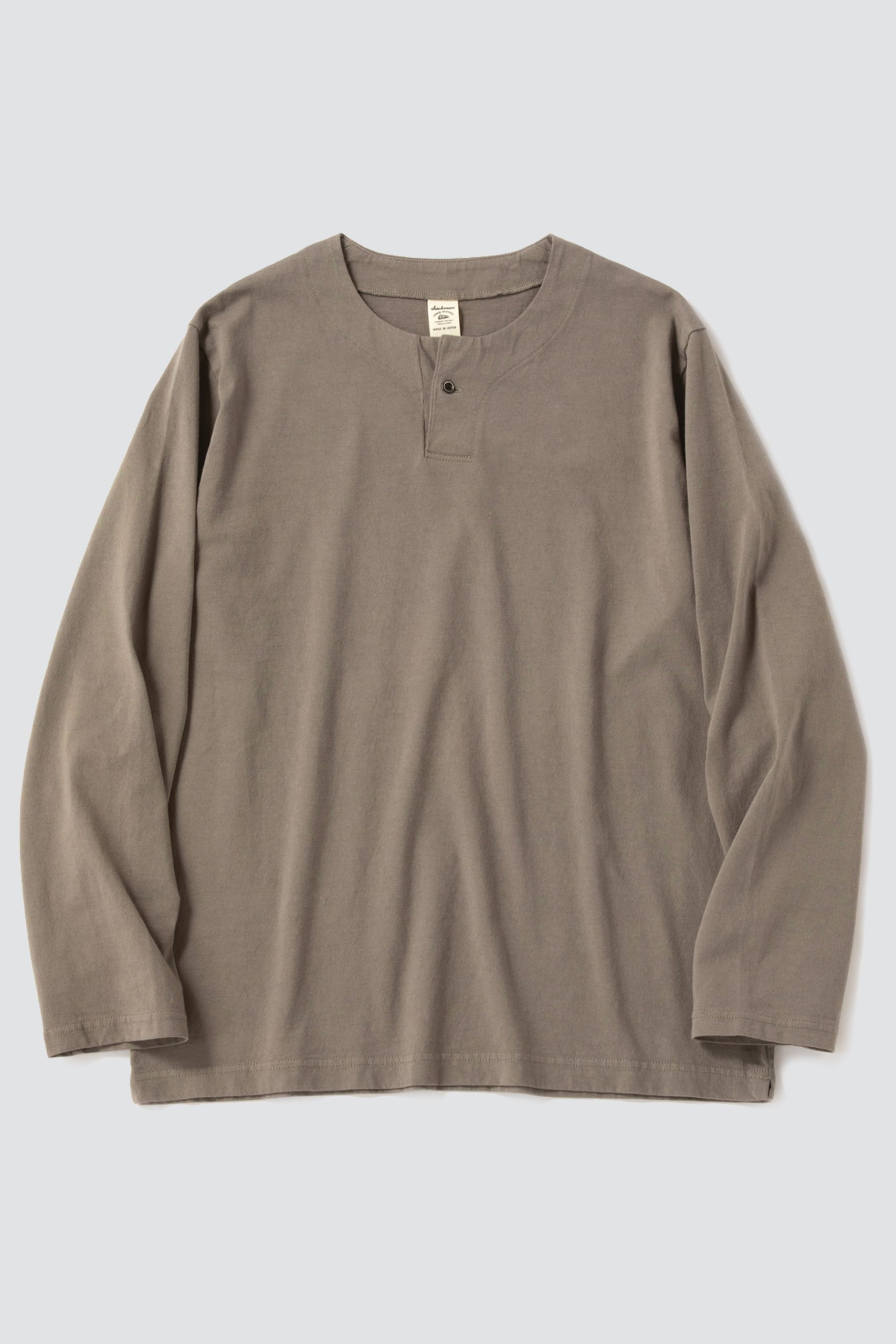 JACKMAN HENLEYNECK Longsleeved T-Shirt Retro olive