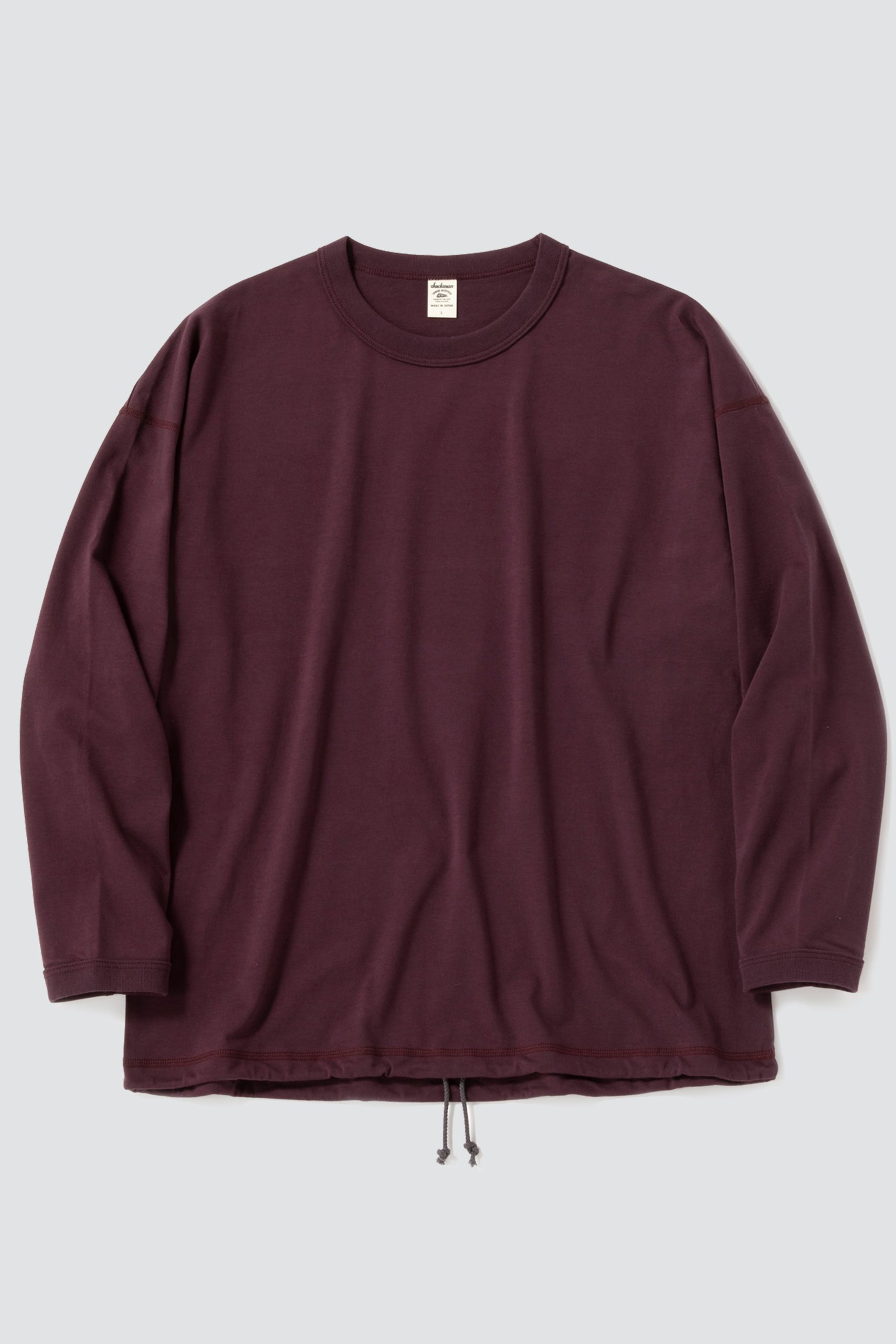 JACKMAN GRACE HIMO LS Tee-shirt Mauve wine