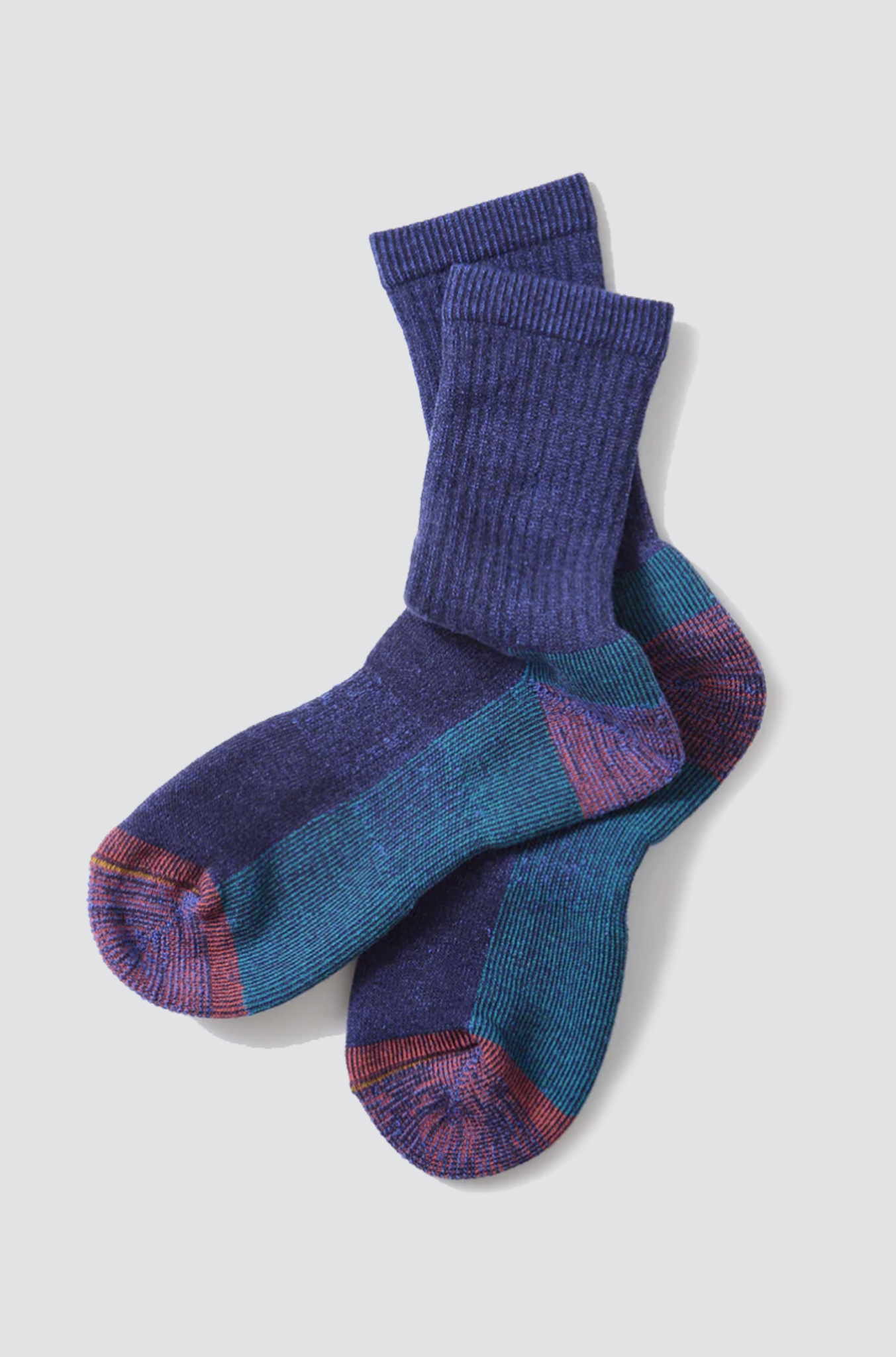 ROTOTO Merino double face D Blue