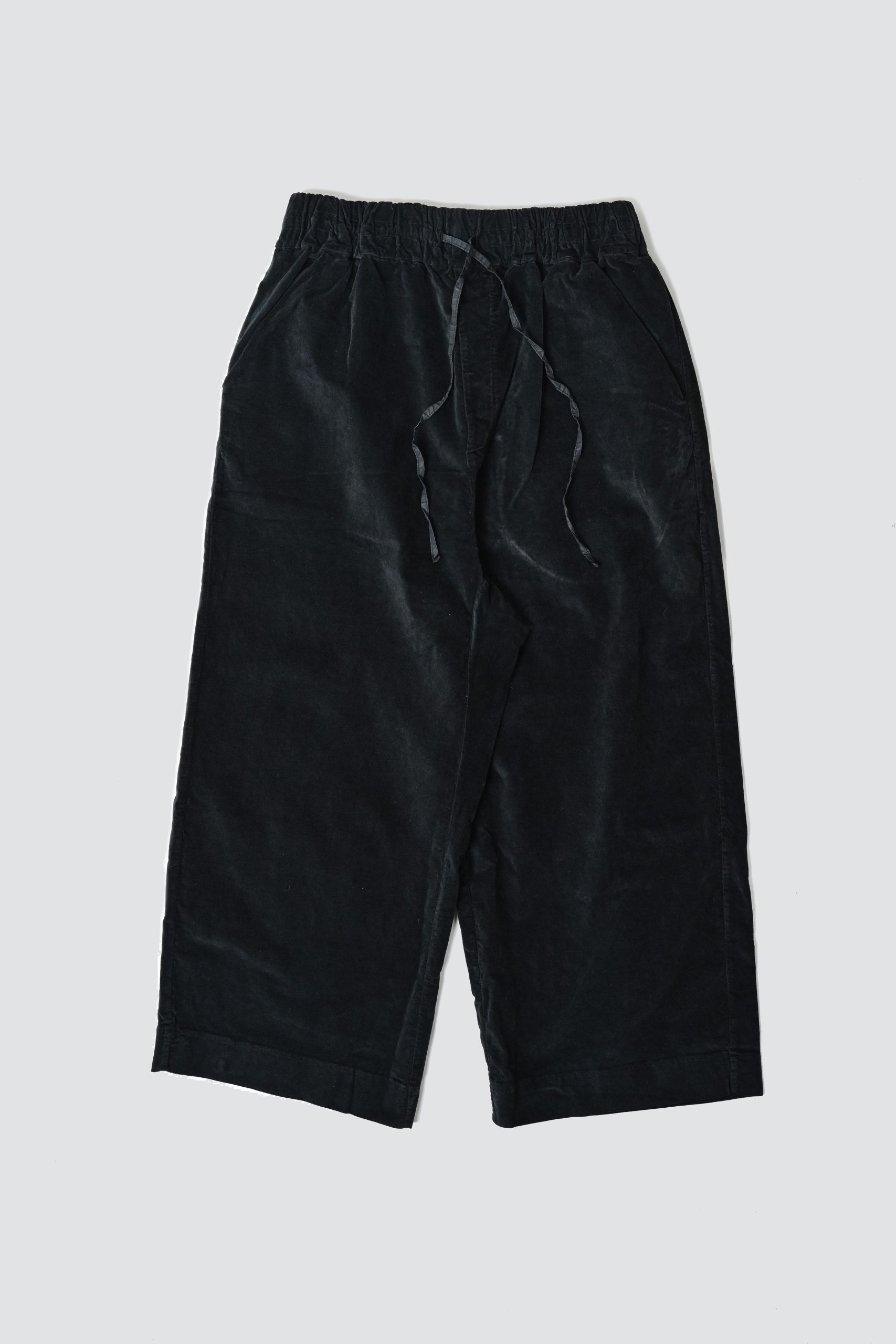 ALBUM DI FAMIGLIA 23206 Wide Trousers V Black