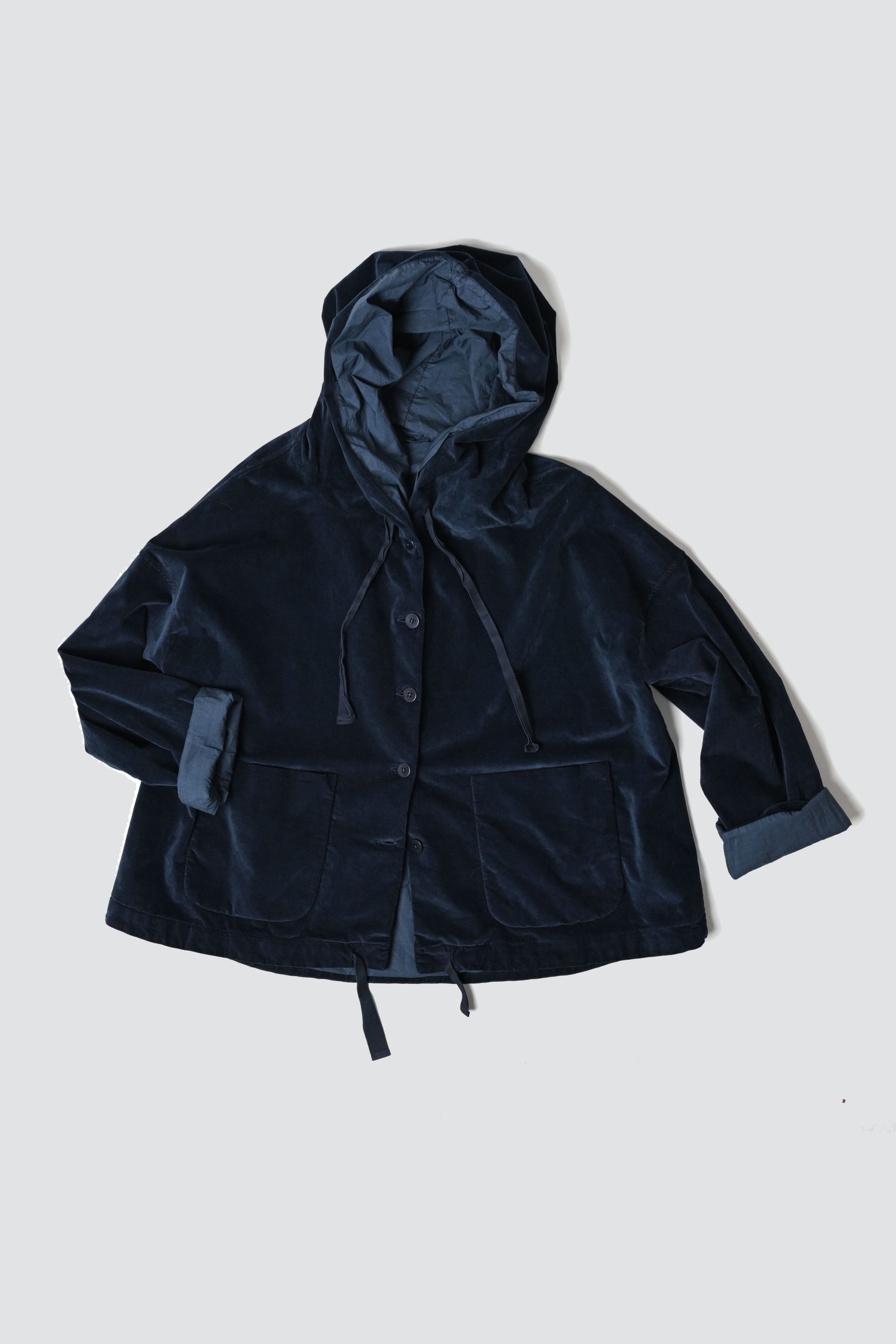 ALBUM DI FAMIGLIA 4346 Hooded Jacket ink