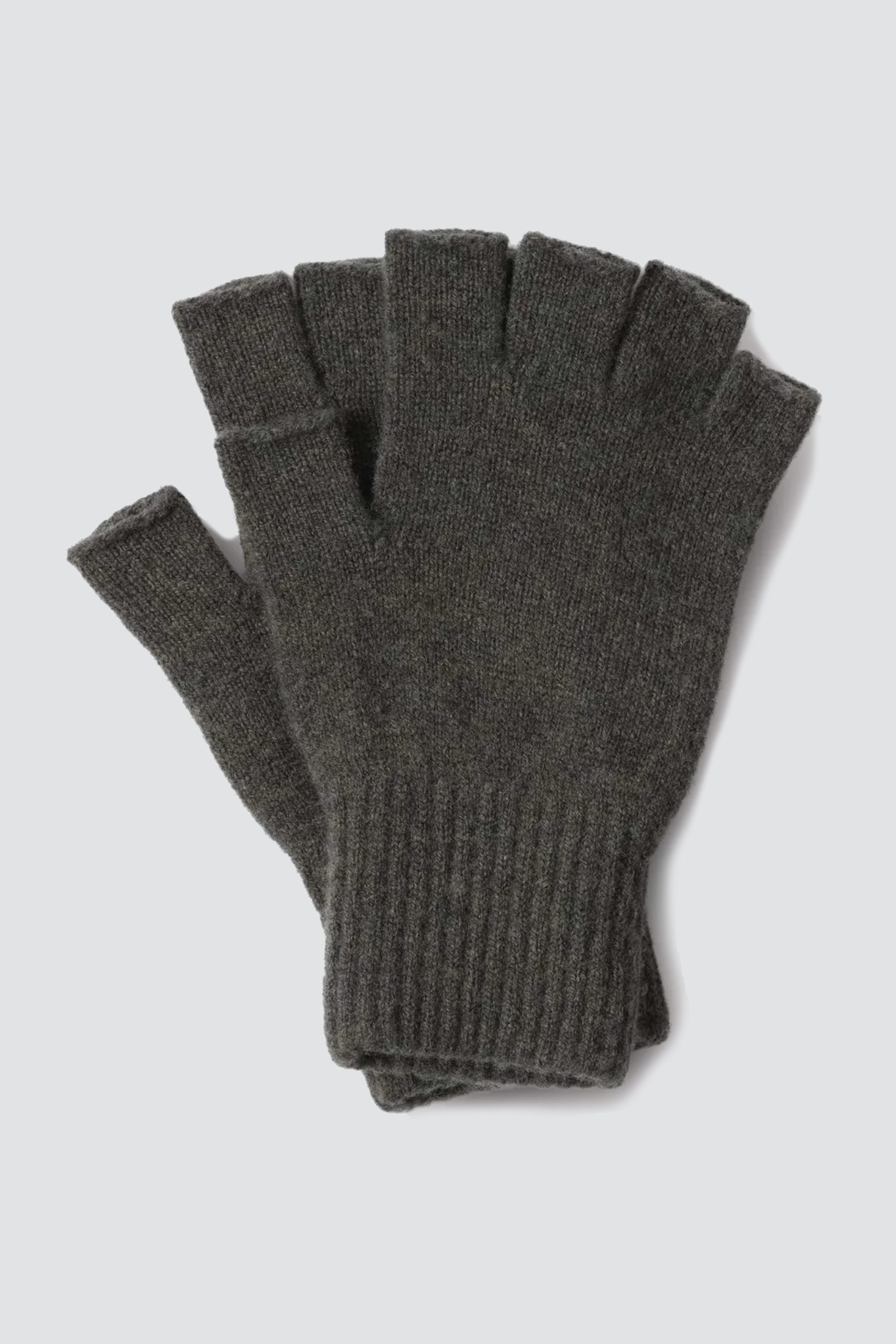 MHL CUT OFF Glove Lambswool Seaweed