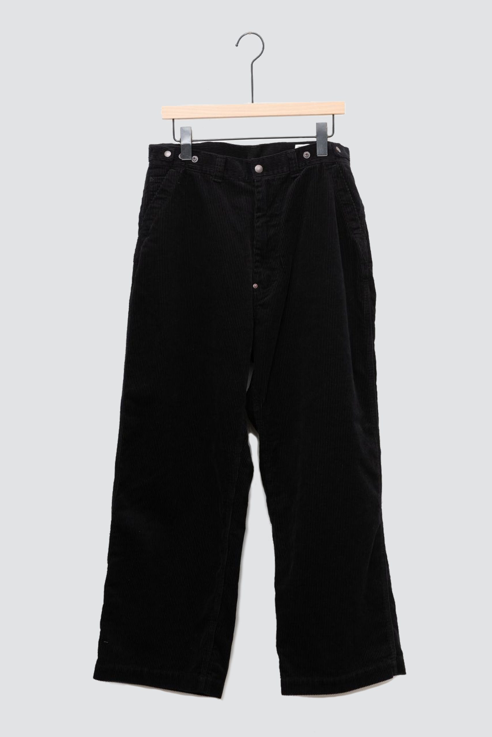 ORDINARY FIT CORDUROY BELL Pant Black