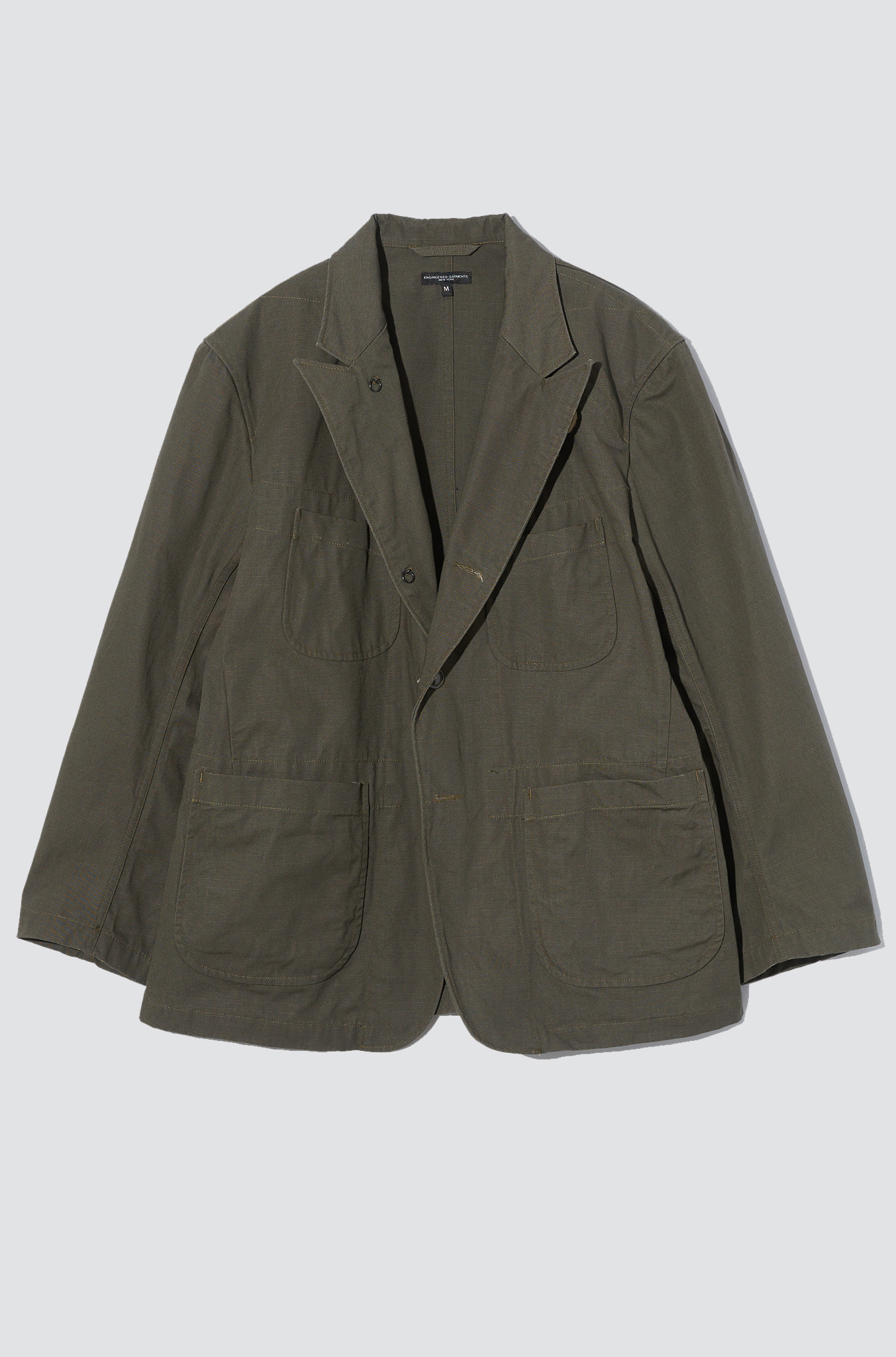 ENGINEERED GARNMENT BEDFORD Jacket Olive Heavyweight Ripstop